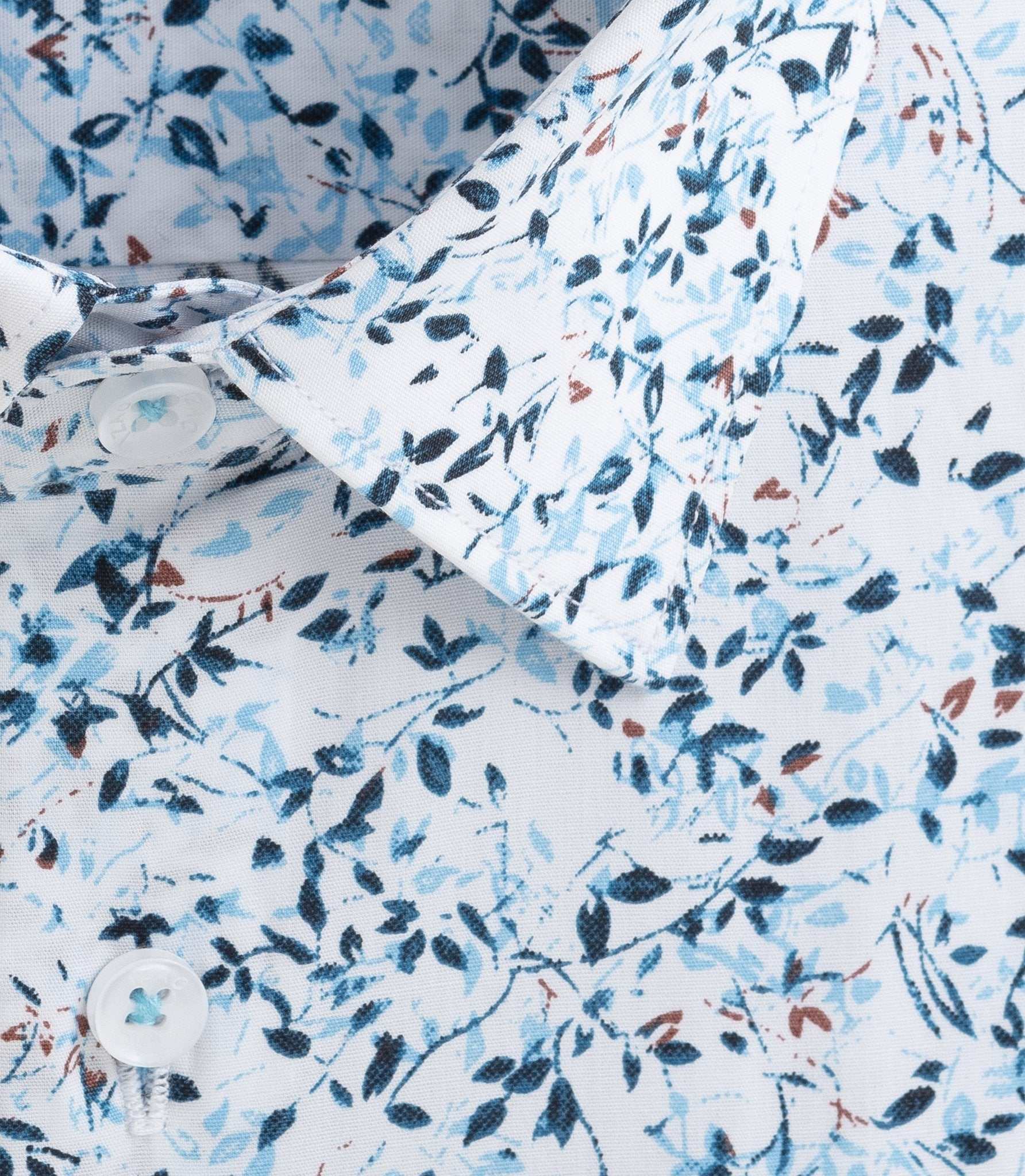 Chemise à imprimé floral bleu "Daniel" - Image 3