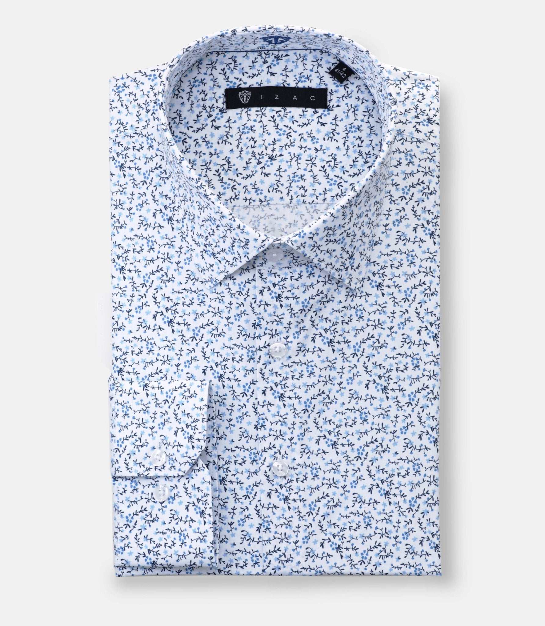 Chemise à imprimé floral bleu "Danielout"