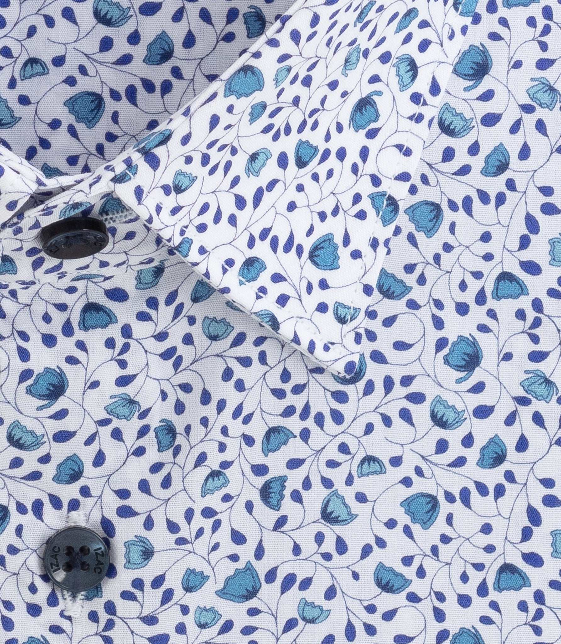 Chemise à imprimé floral bleu "Delta" - Image 2