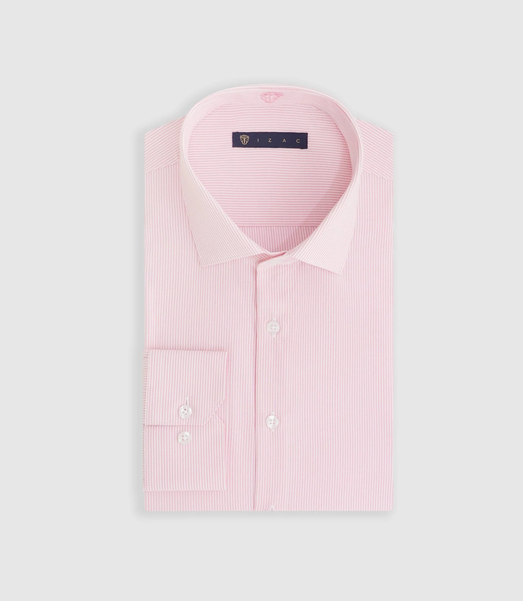 Chemise à rayures rose "Max"