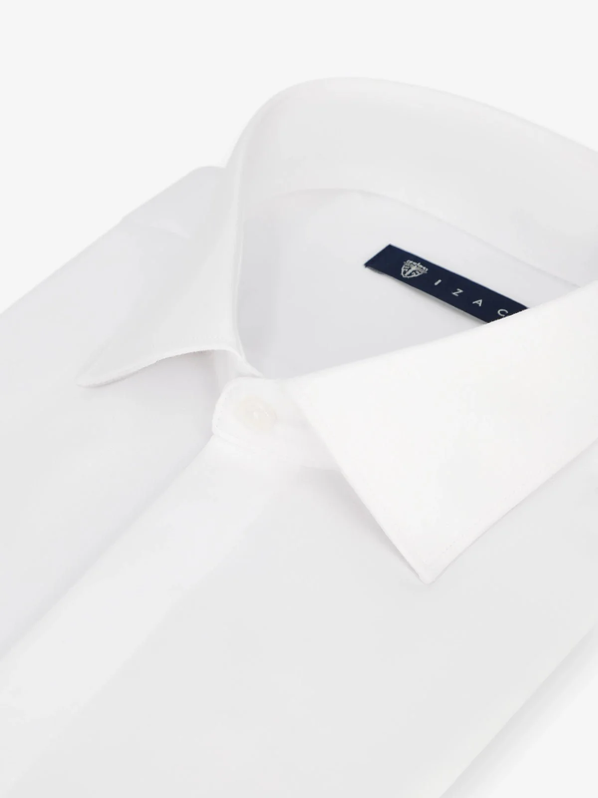 Chemise en satin de coton blanche - Image 2