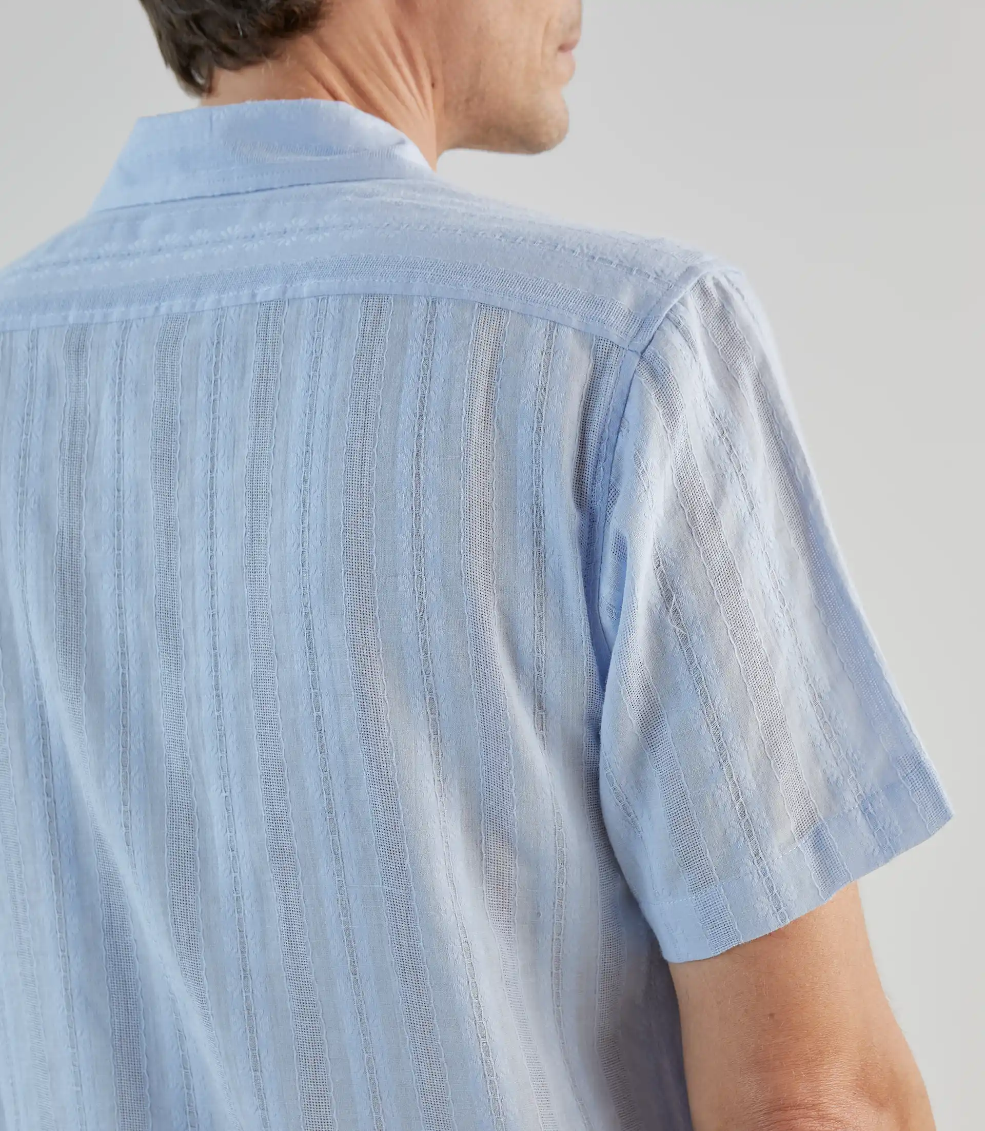 Chemise brodée ciel - Image 5