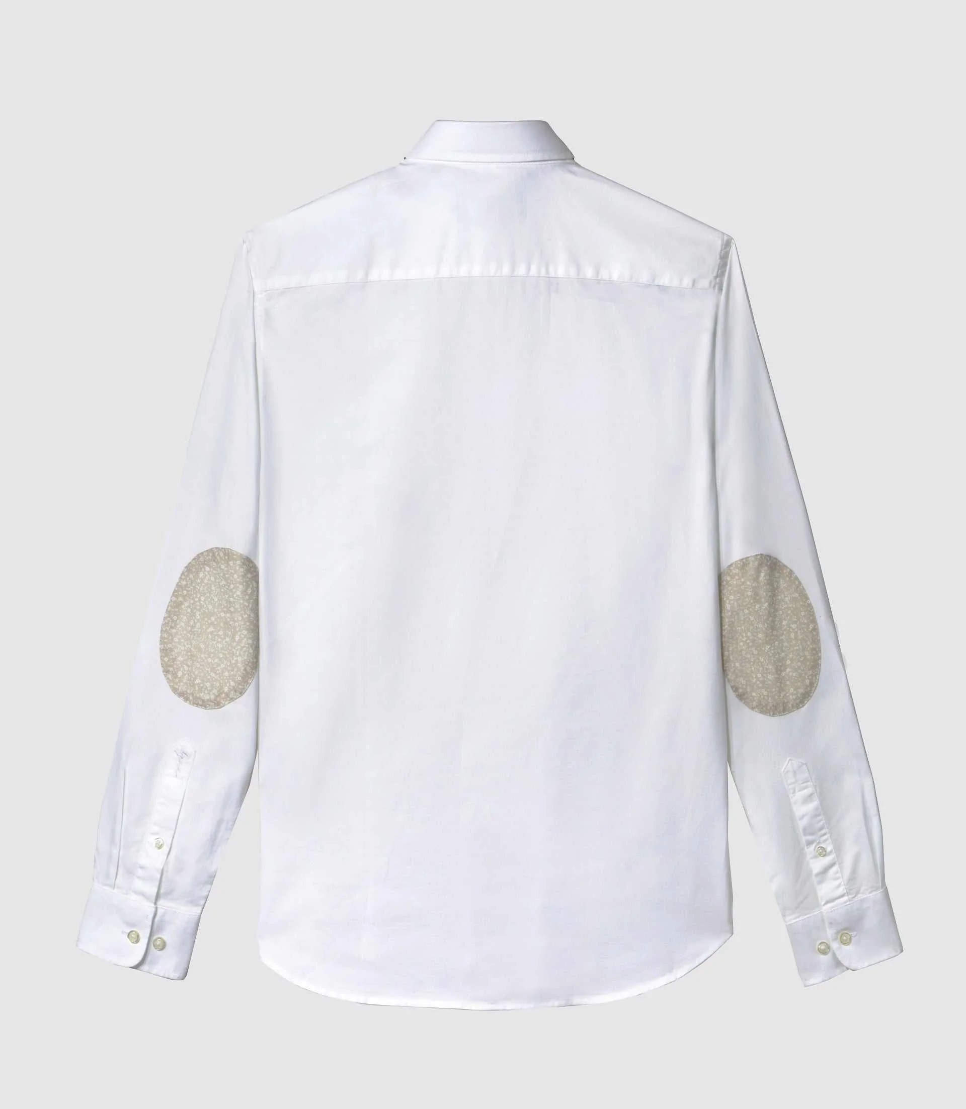 Chemise casual en coton blanche - Image 3