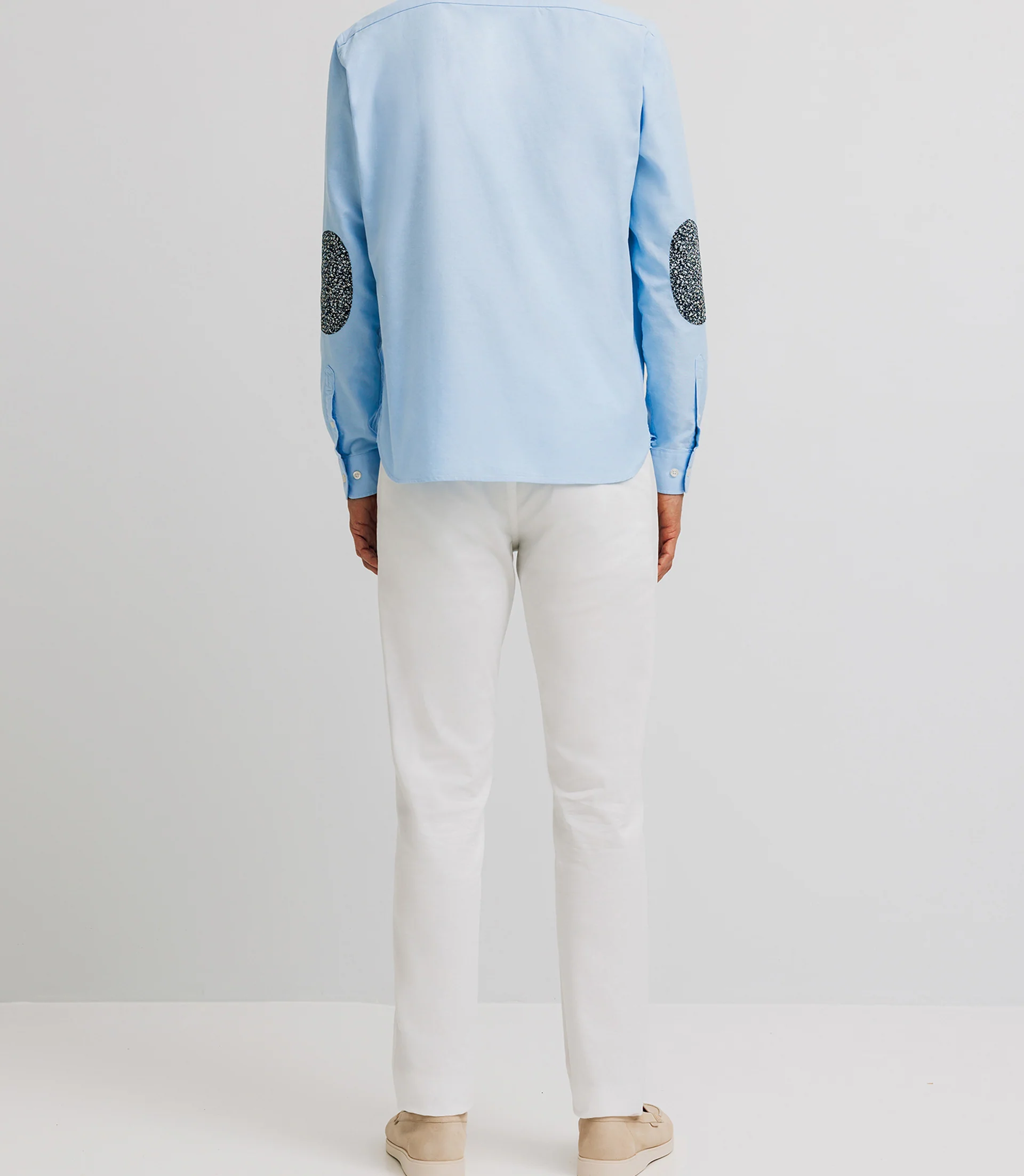 Chemise casual en coton ciel - Image 4