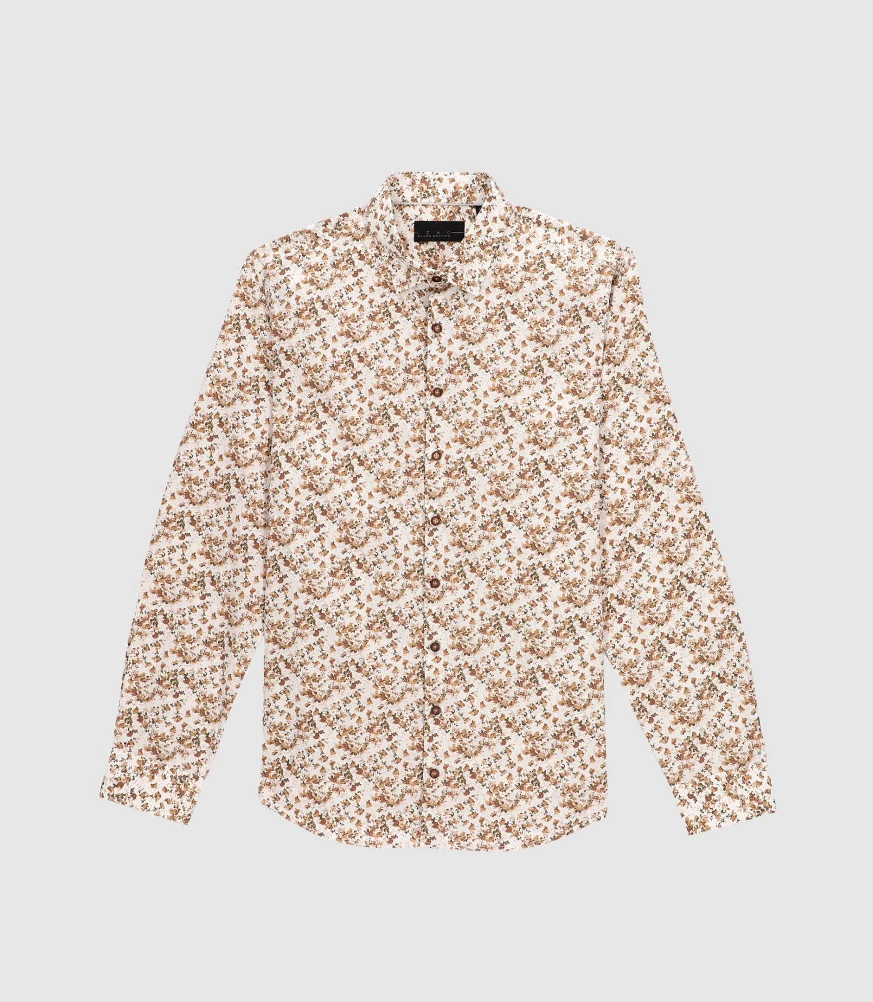 Chemise à imprimé floral kaki JACKIBT - Image 5