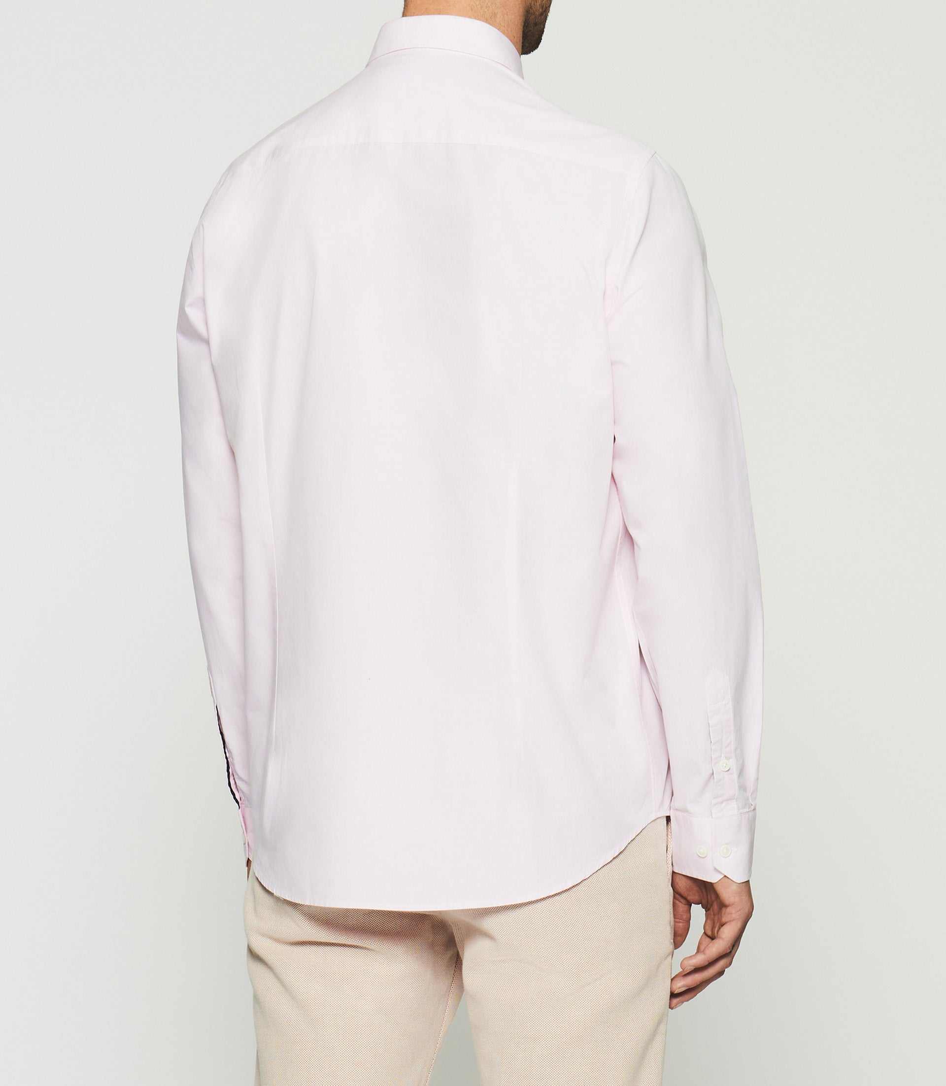 Chemise unie regular rose KENNETH - Image 3