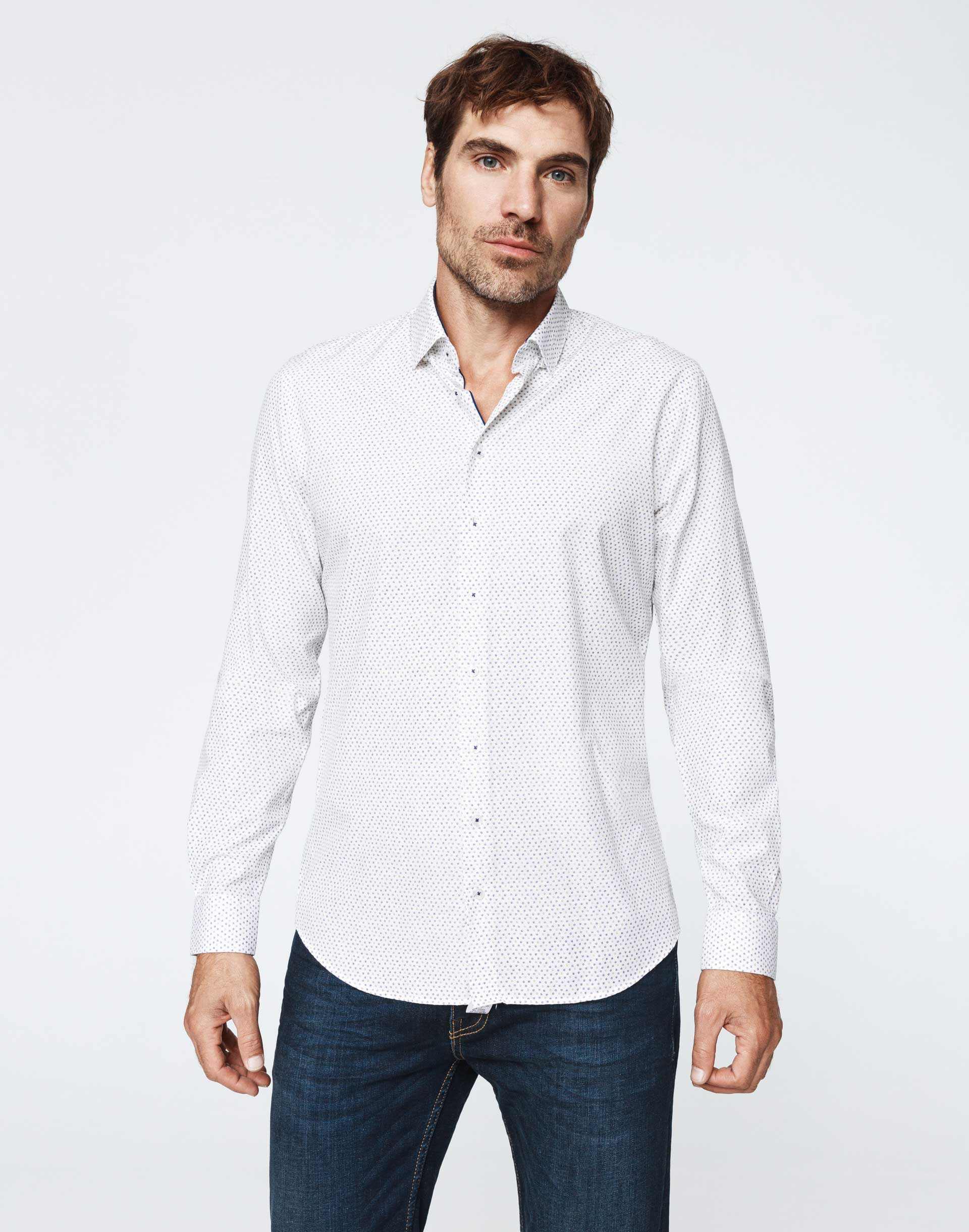 Chemise casual sable - Image 3