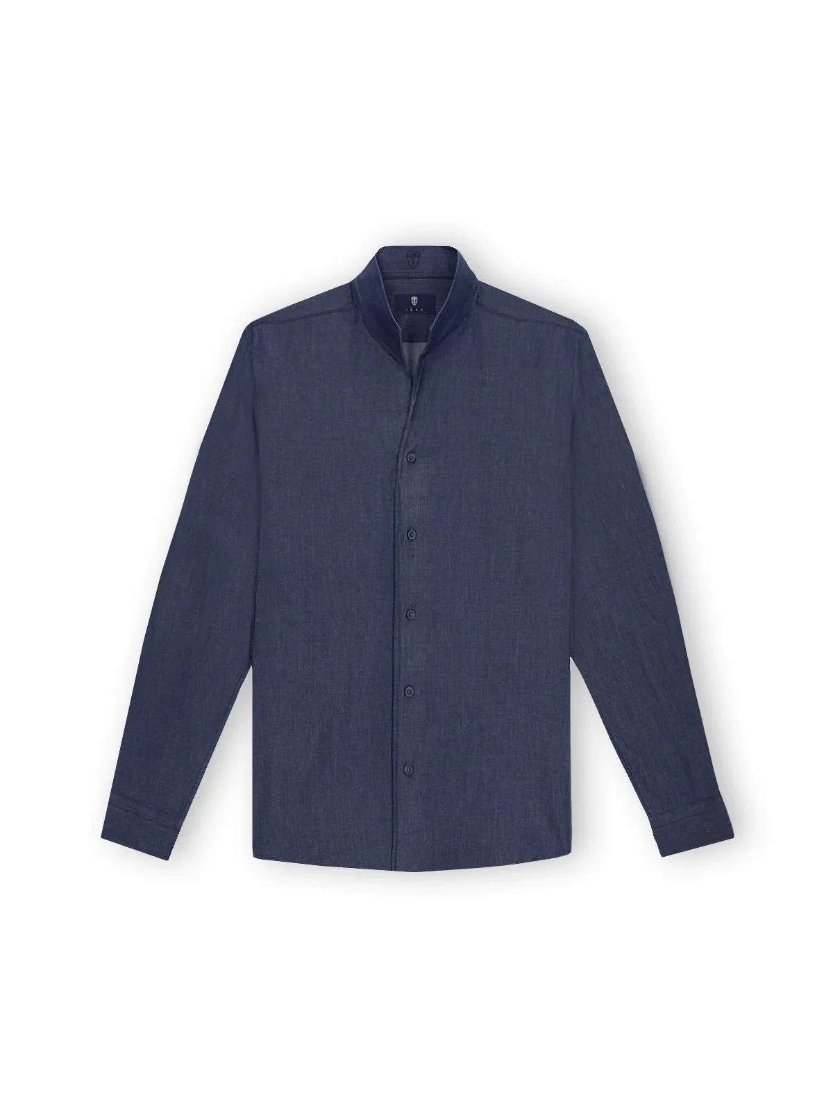 Chemise chambray denim marine
