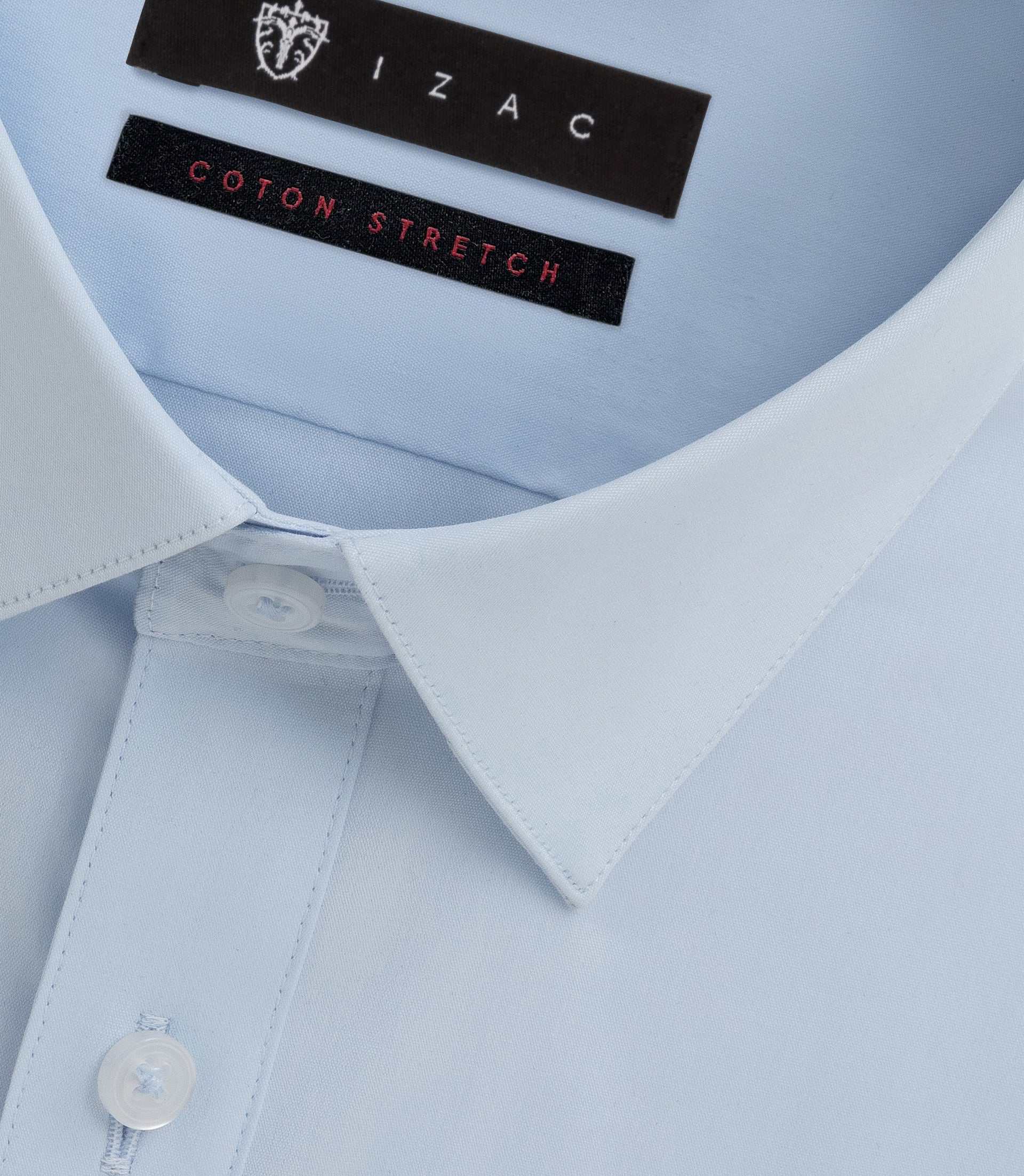 Chemise slim bleu ciel - Image 2