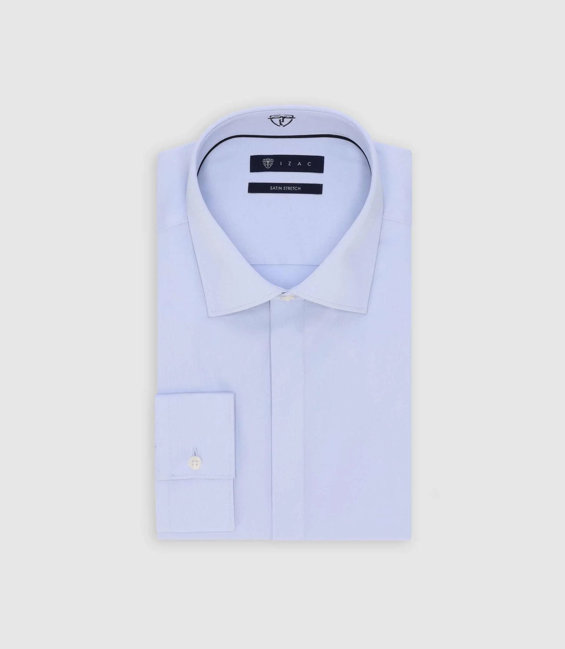 Chemise ajustée ciel