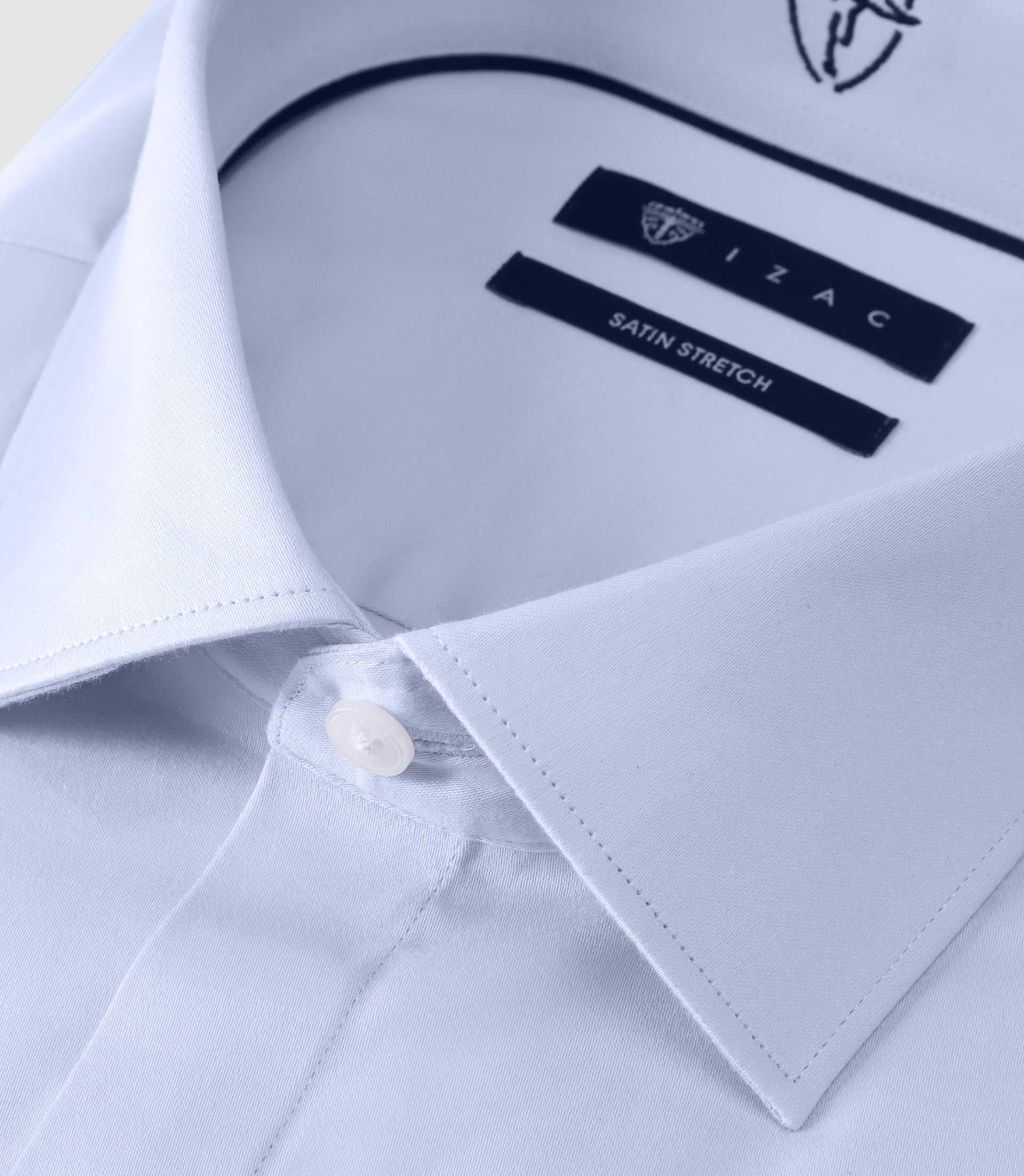 Chemise ajustée ciel - Image 2