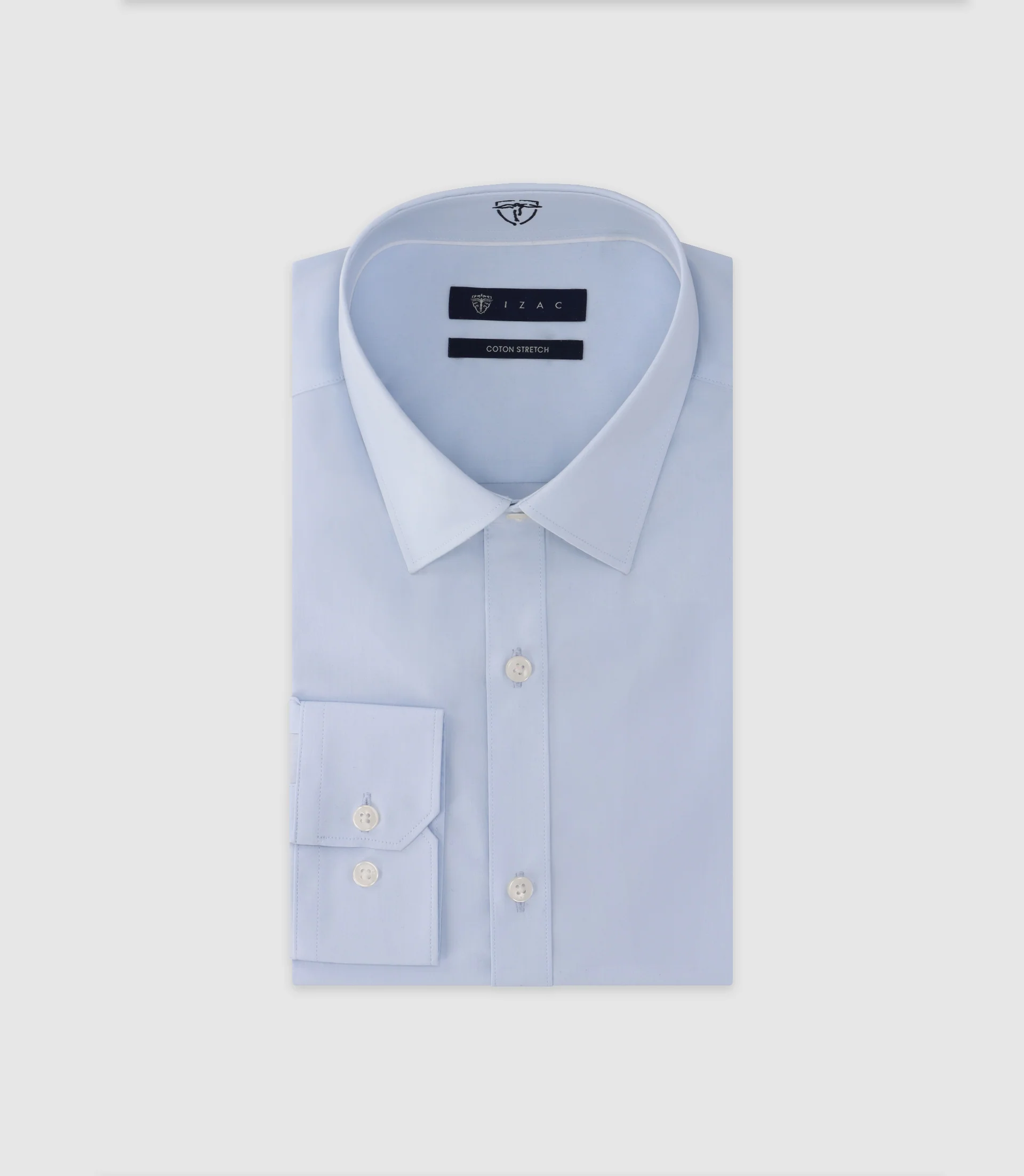 Chemise unie ciel