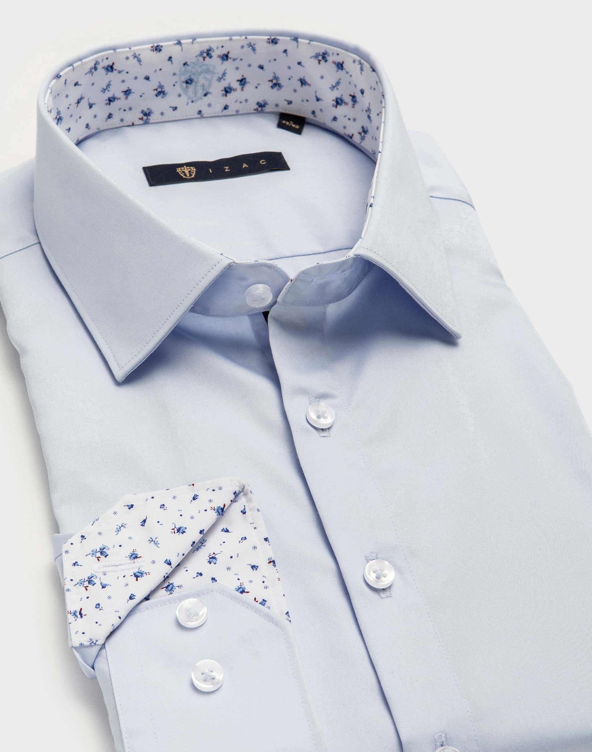 Chemise coton ciel fantaisie - Image 2
