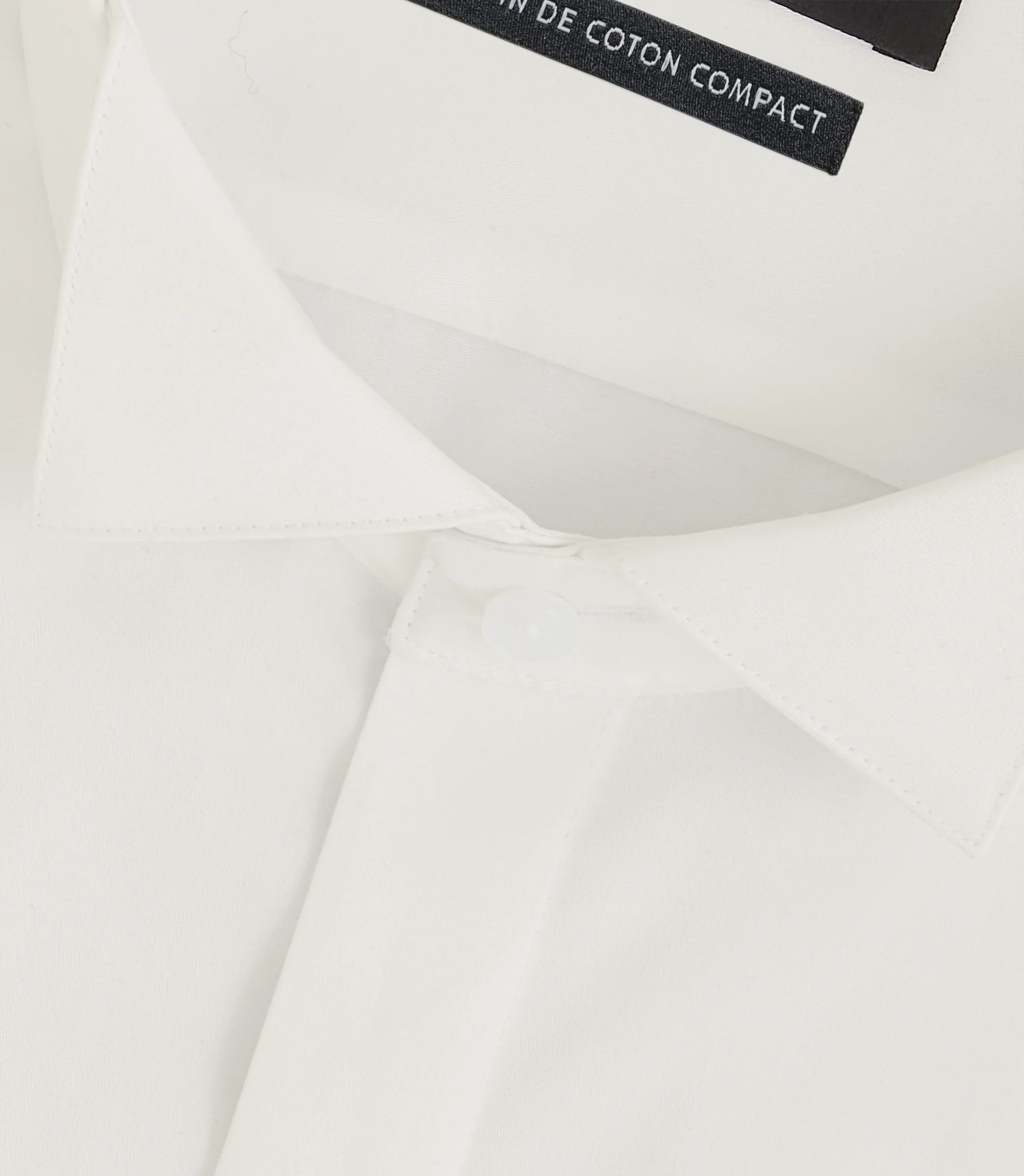 Chemise cérémonie en satin écru METAPHOR - Image 2