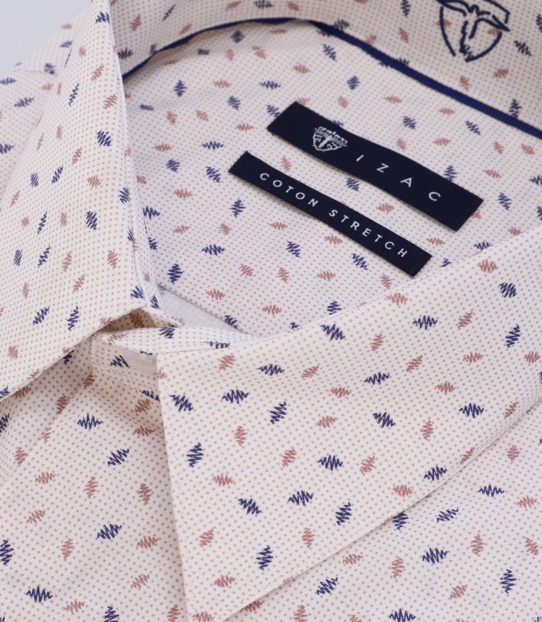 Chemise imprimée écru - Image 2