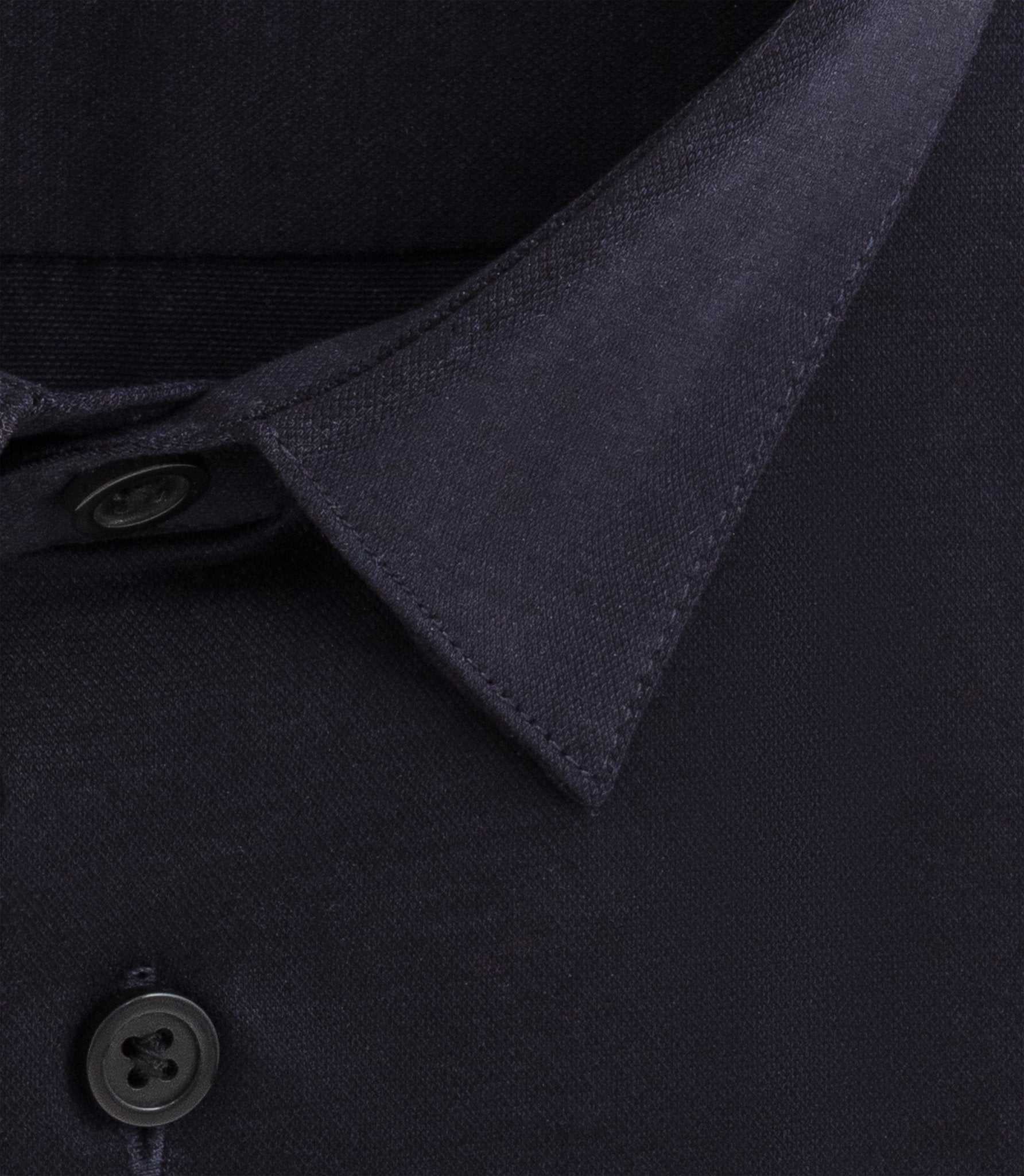 Chemise en jersey de coton marine "Dylan" - Image 4