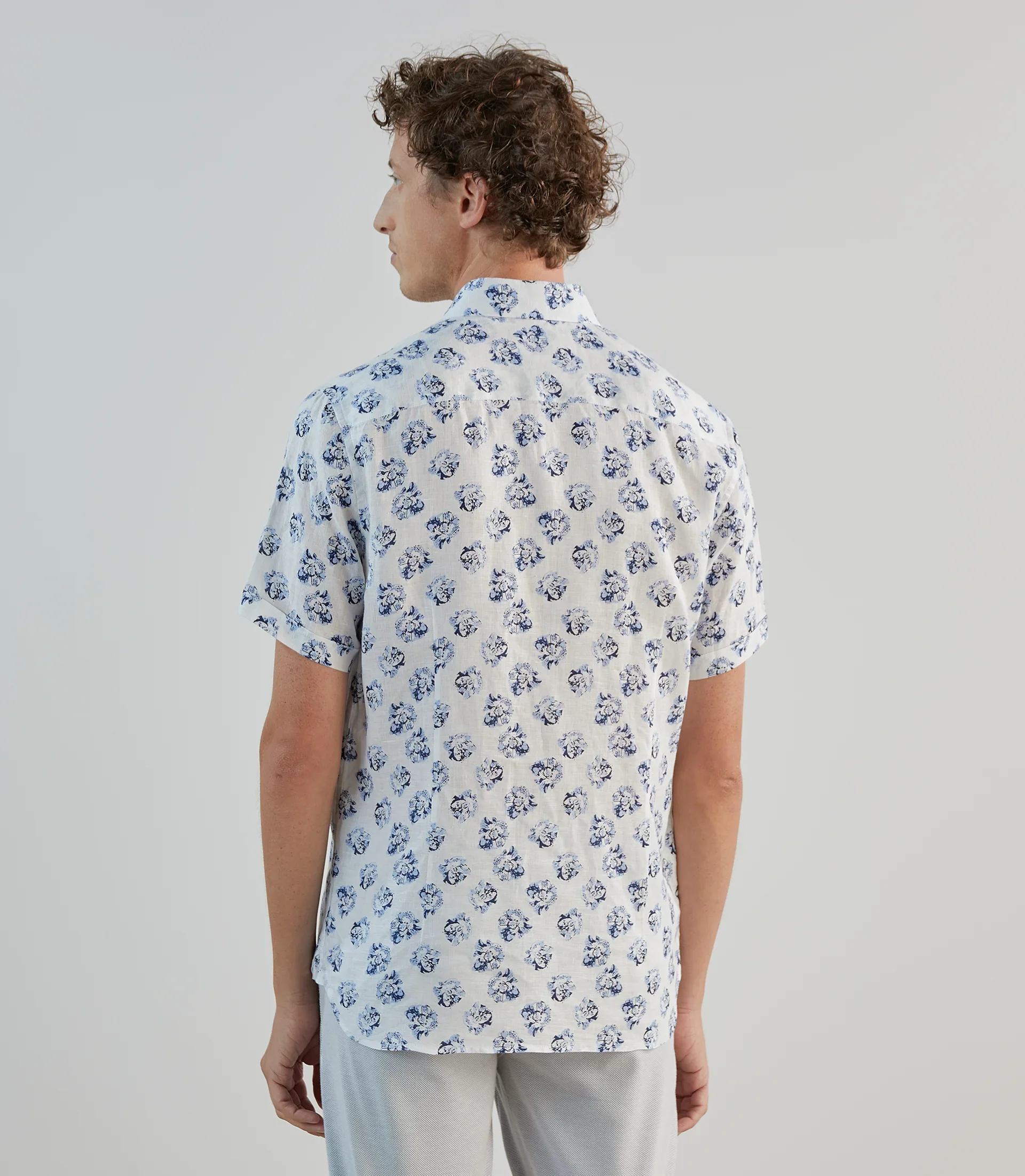 Chemise fantaisie blanche - Image 4