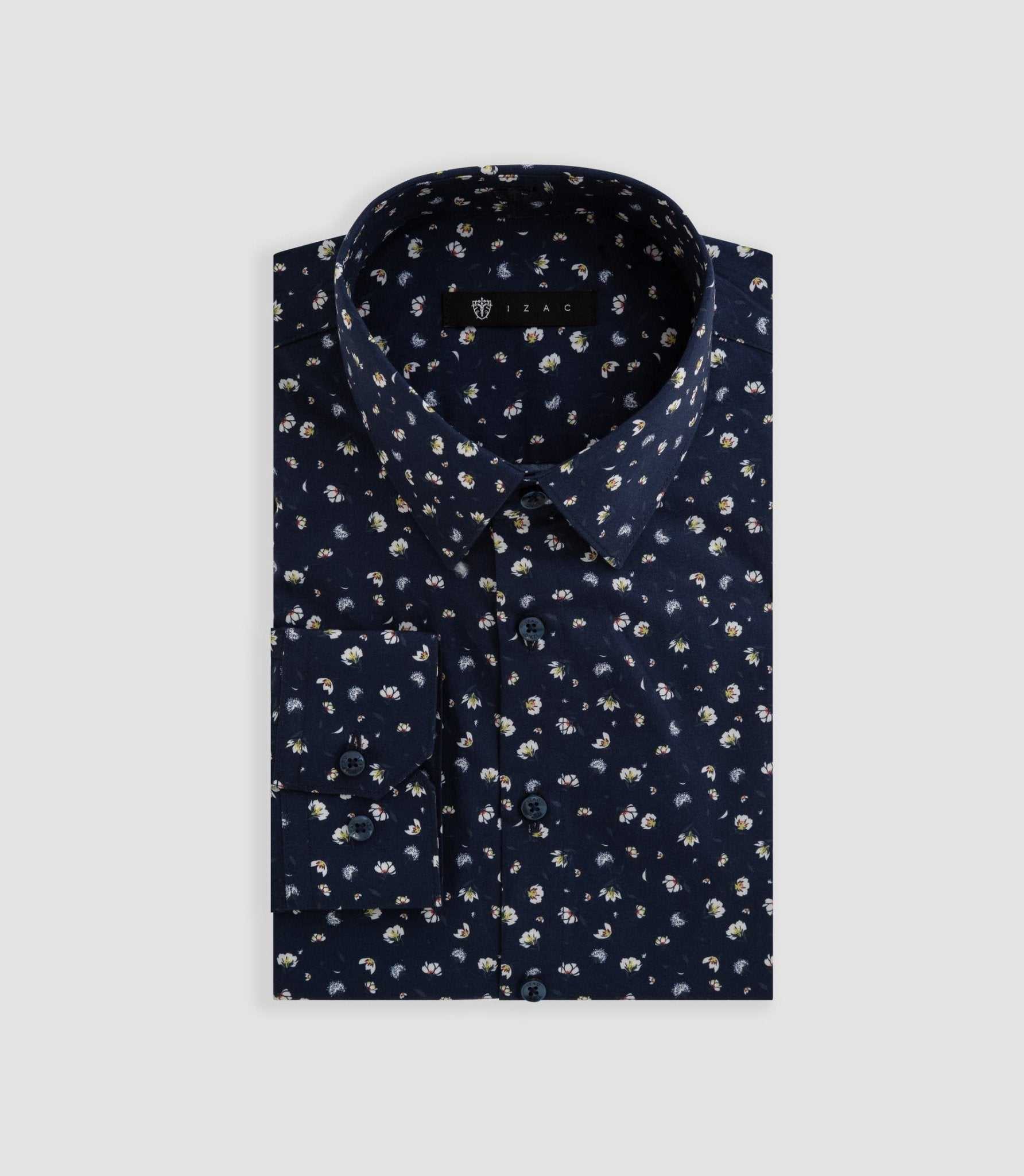 Chemise imprimée florale marine "Bradley" - Image 3