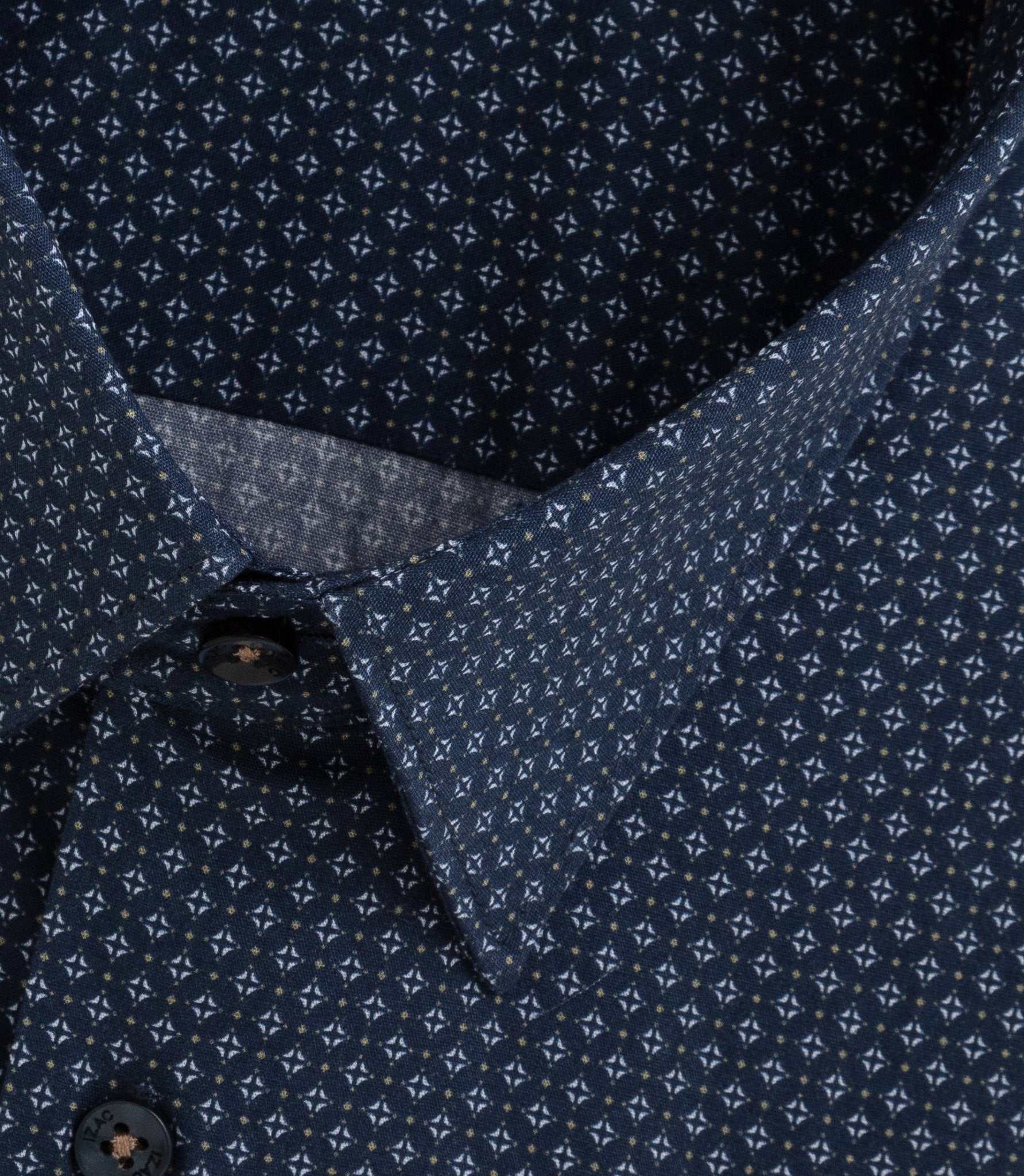 Chemise imprimée marine "Barthelemy" - Image 2