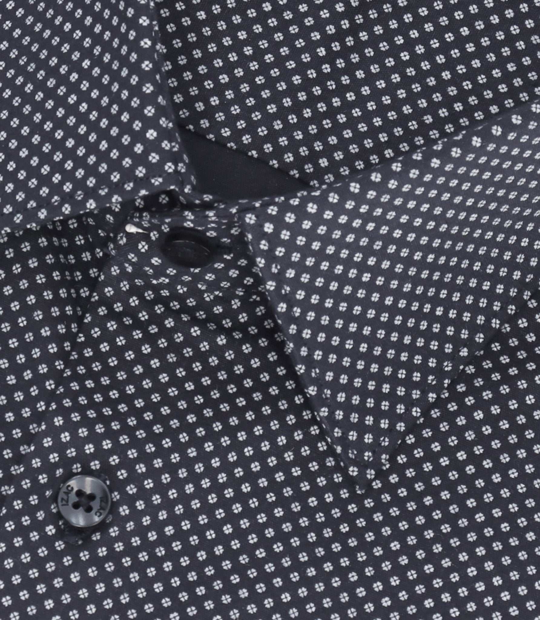 Chemise à imprimé micro motifs marine MARCEAU - Image 2