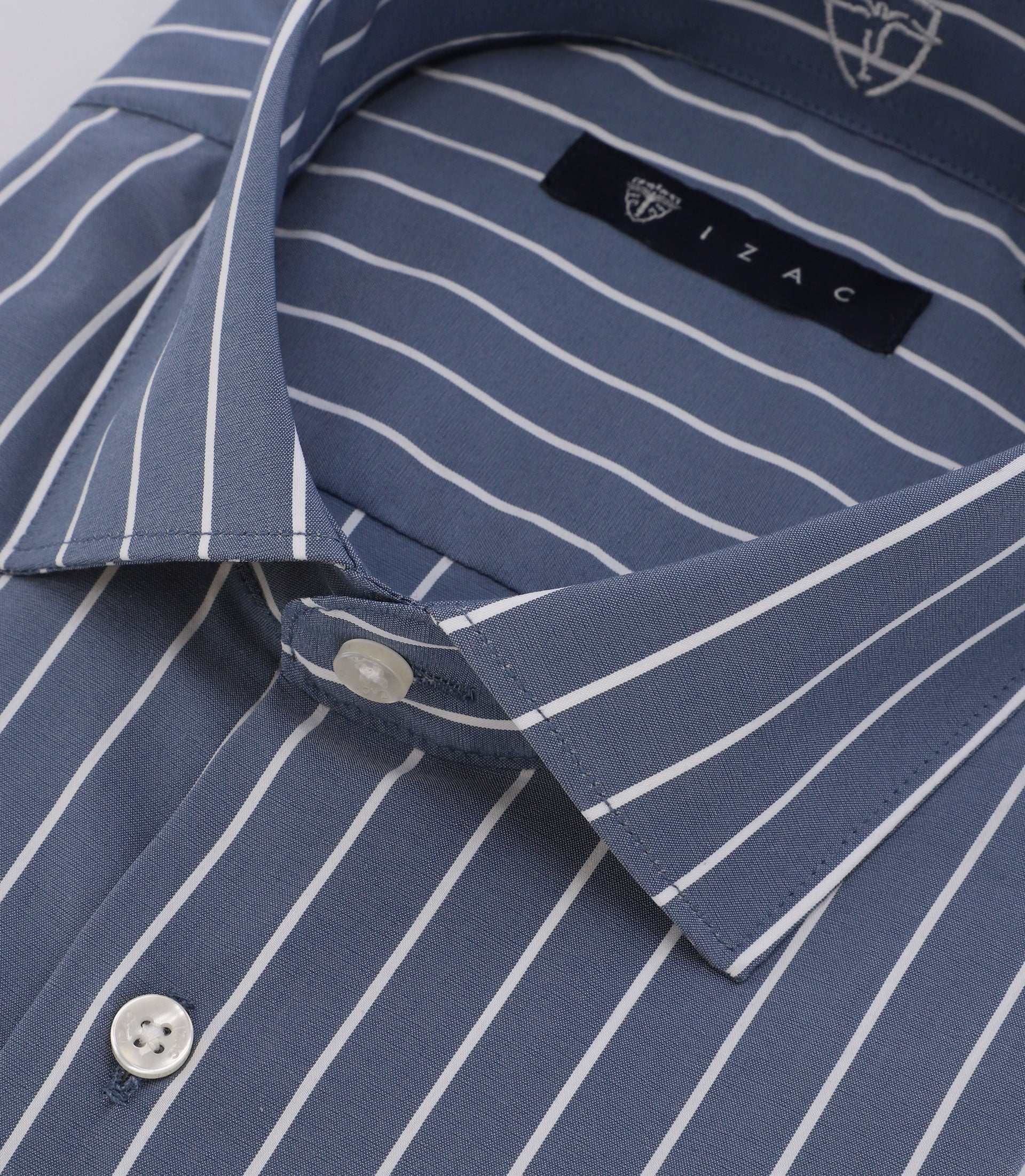 Chemise à rayures indigo - Image 2