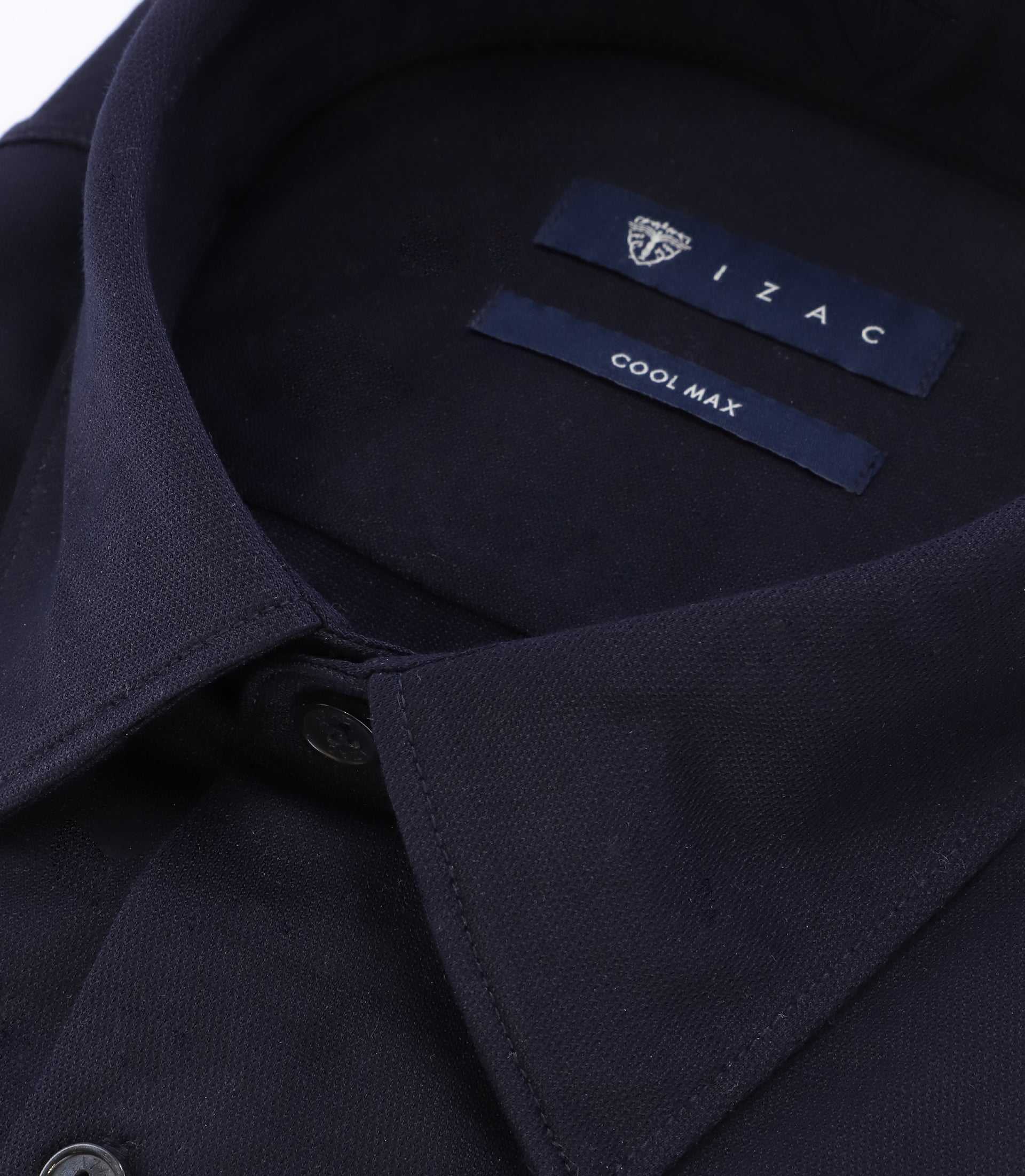 Chemise coupe slim marine - Image 2