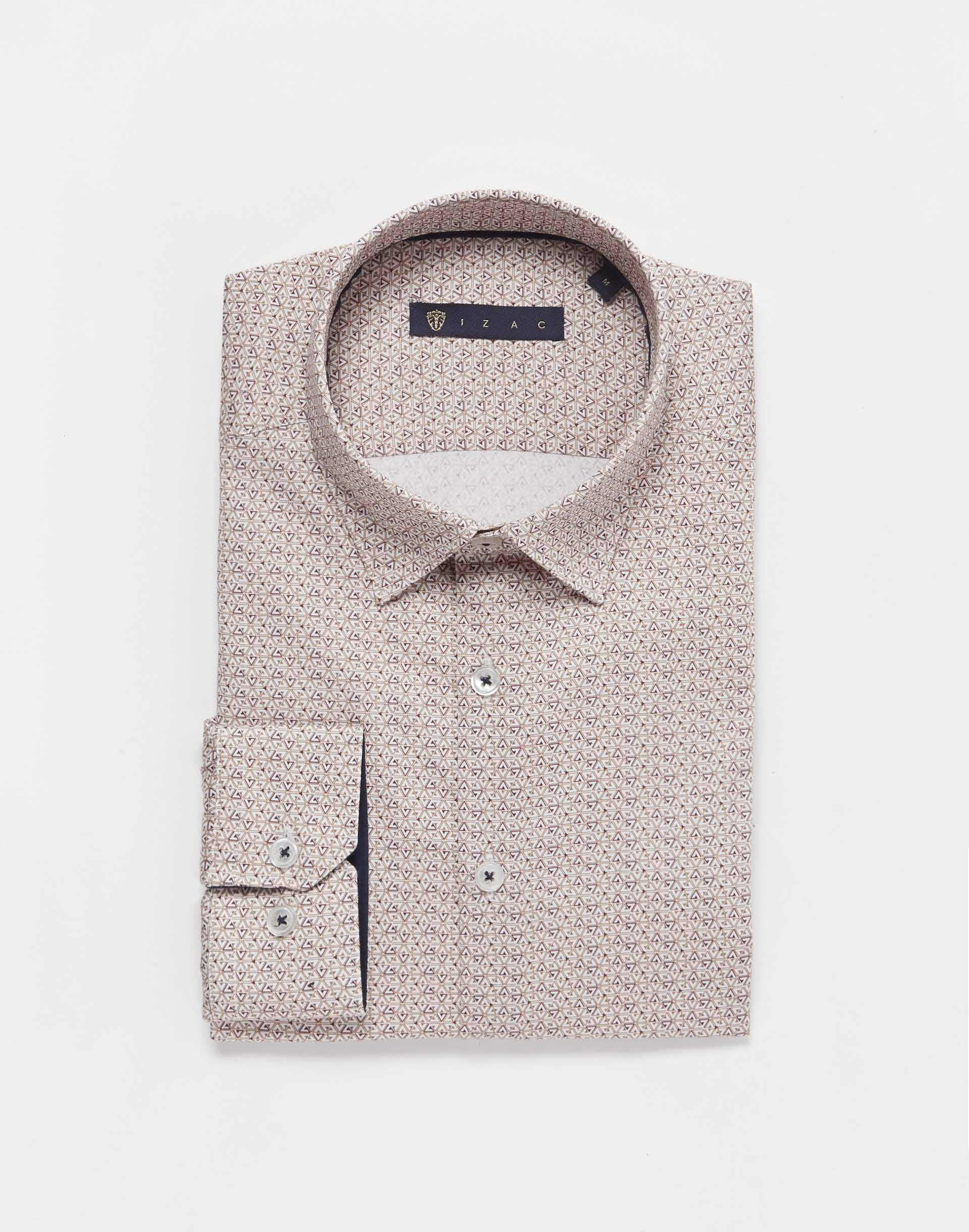 Chemise motif camel