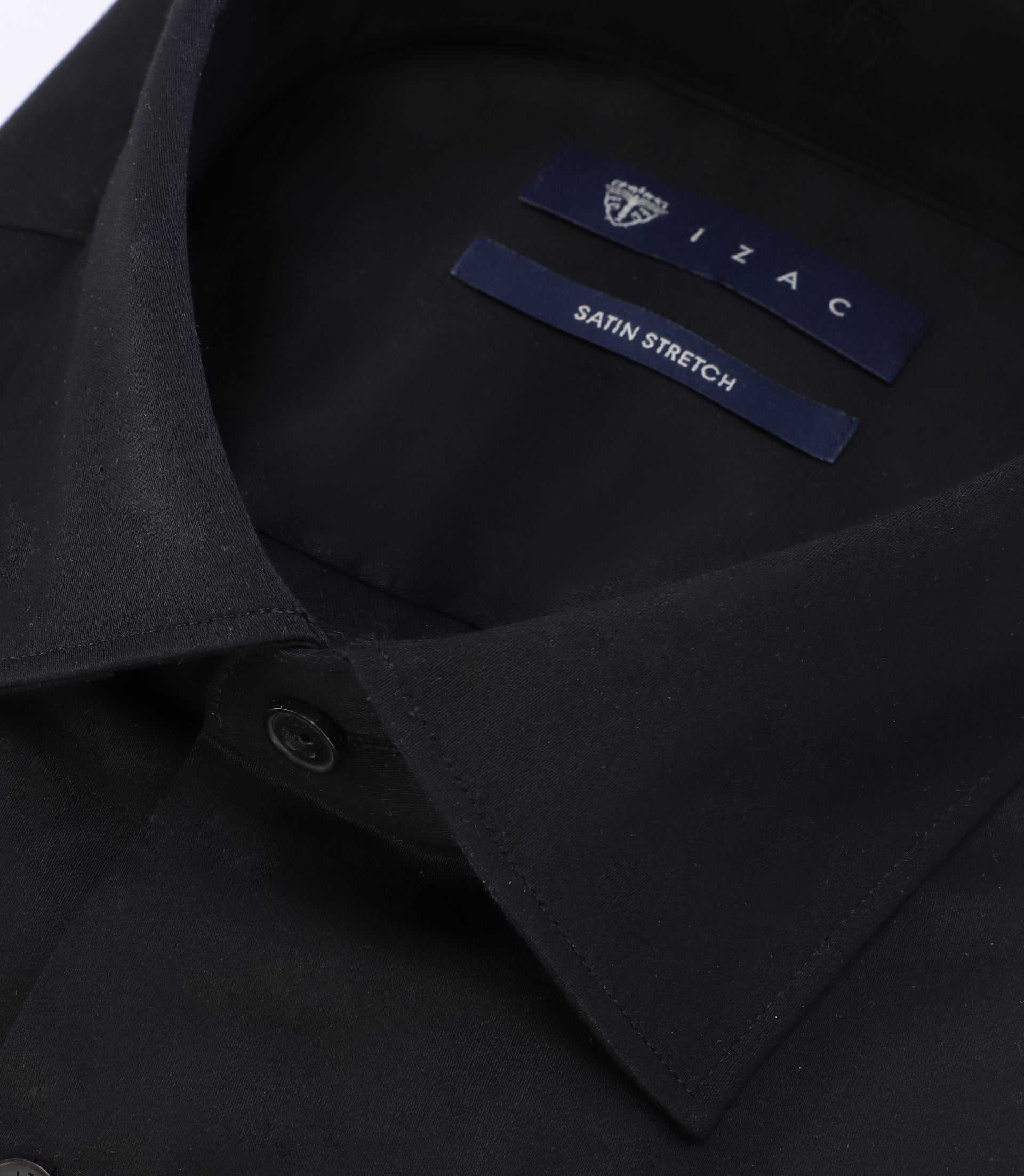 Chemise slim noire - Image 2