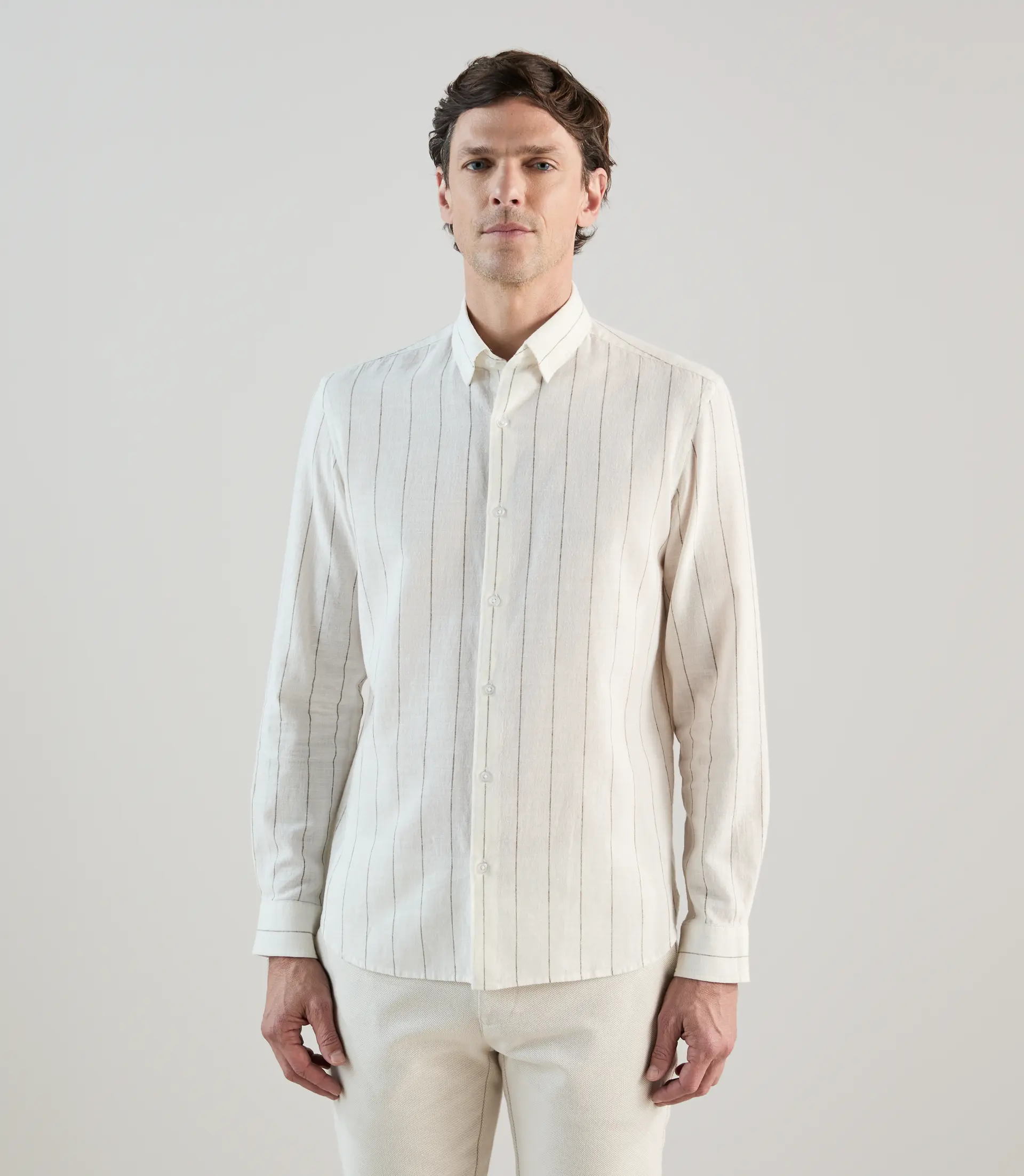 Chemise casual blanche