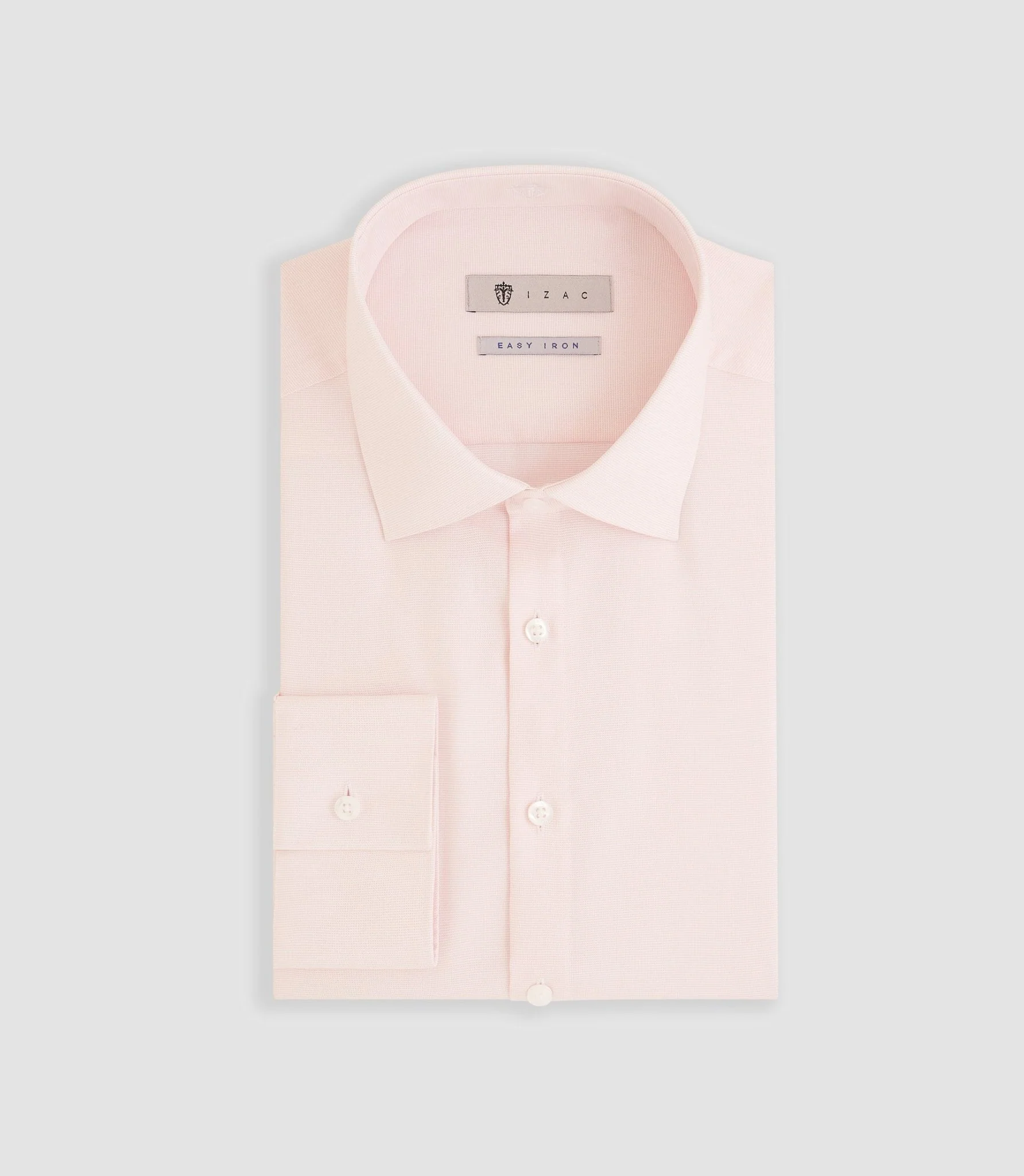 Chemise repassage facile rose "Memphis"