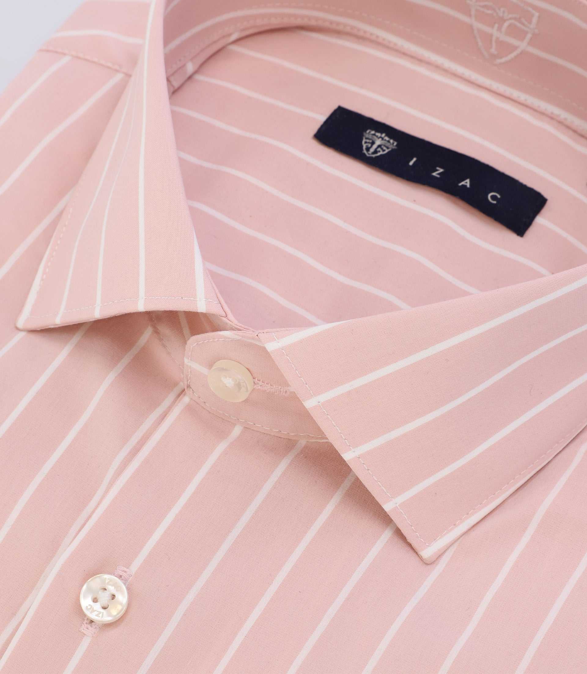 Chemise à rayures rose - Image 2