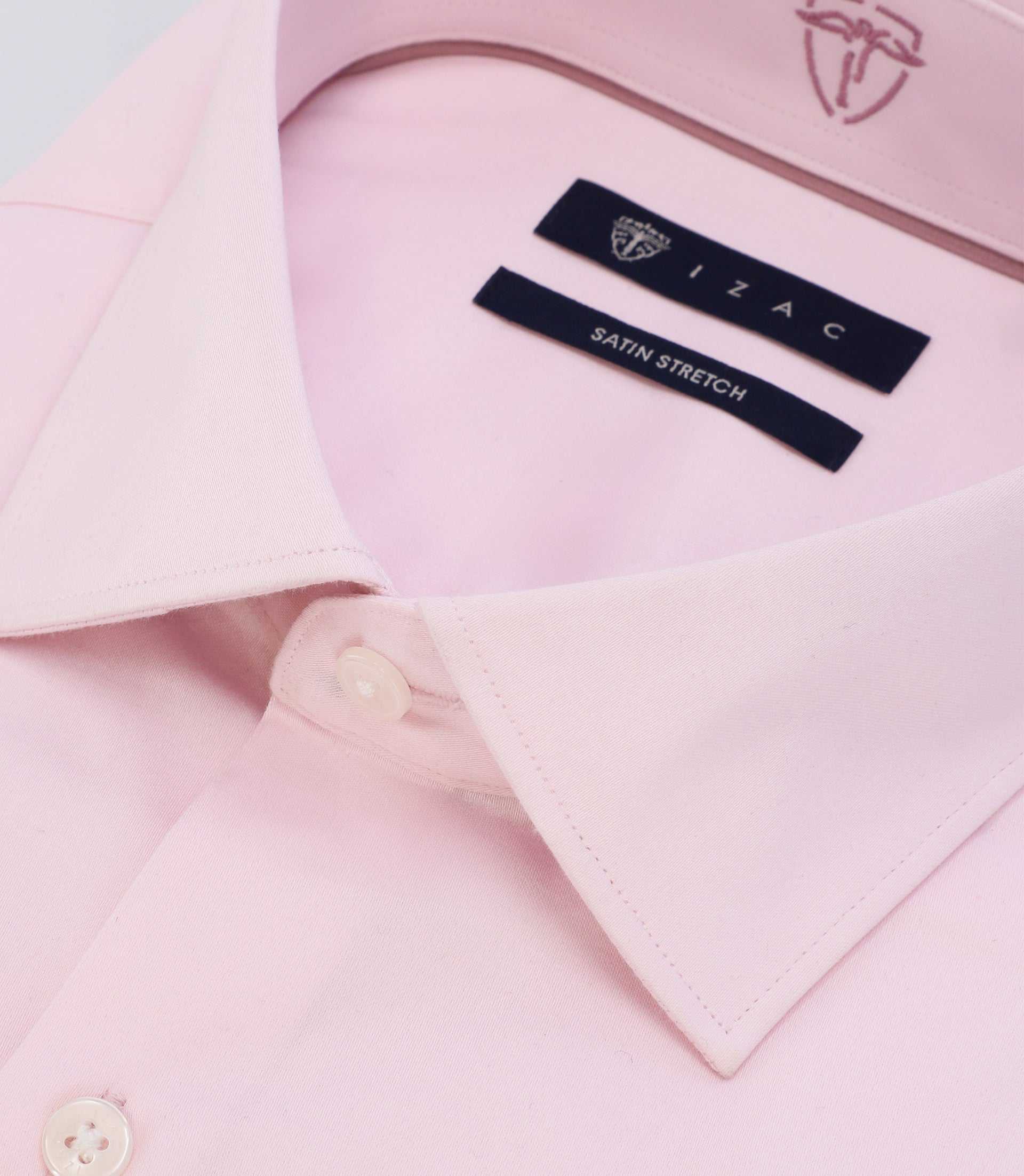 Chemise slim rose - Image 2
