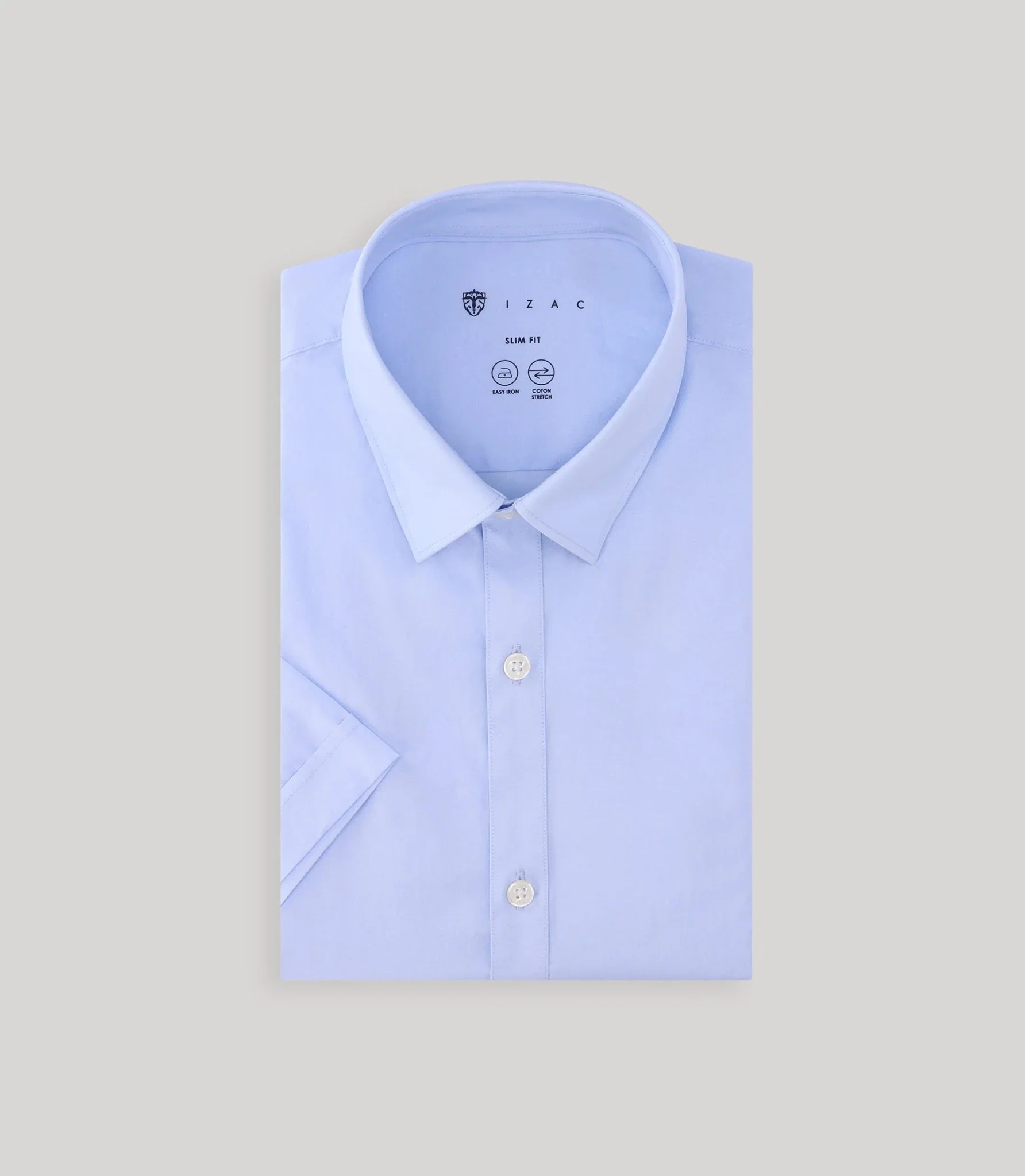 Chemise ville unie ciel