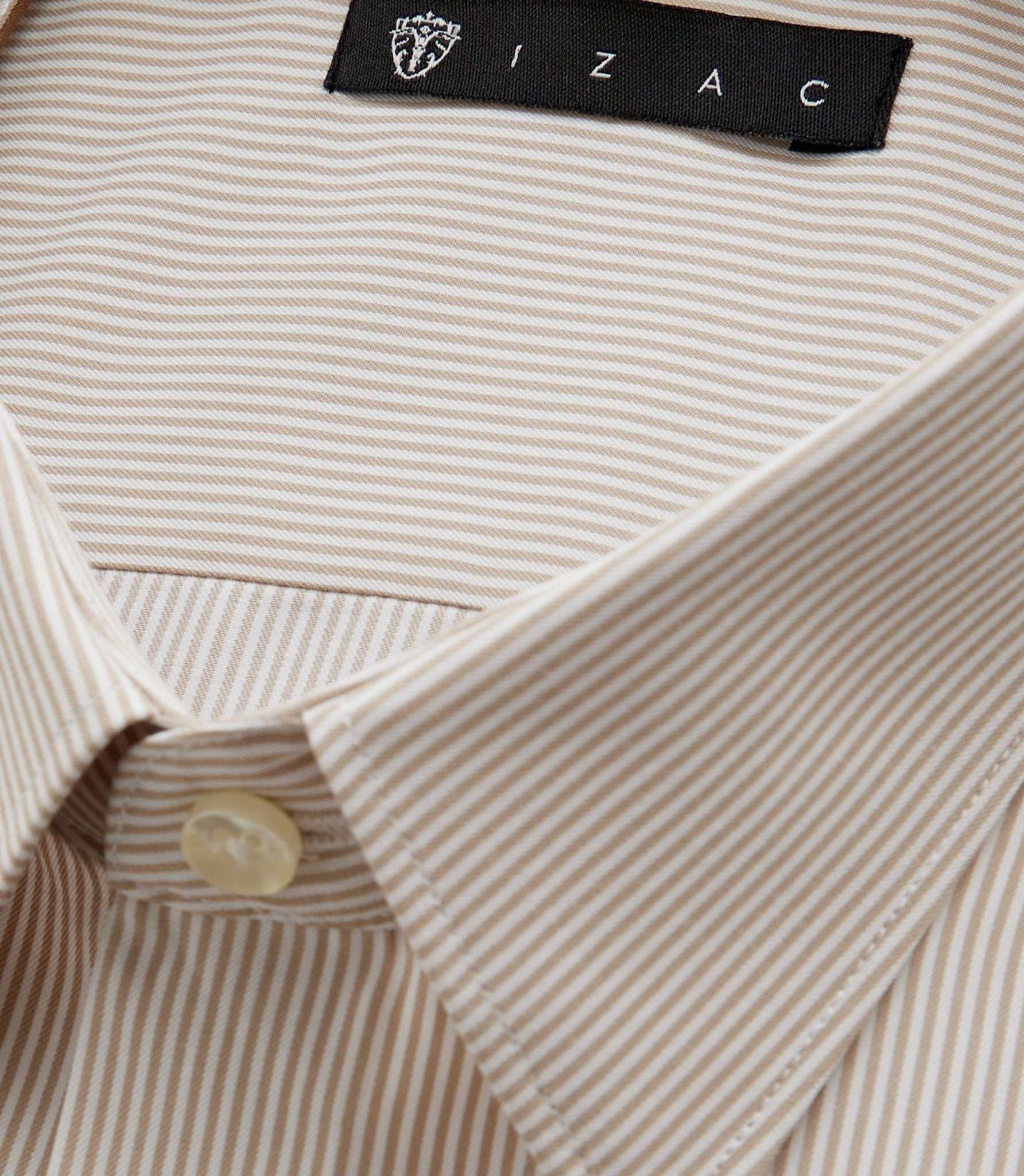 Chemise ville beige "Difast002" - Image 2