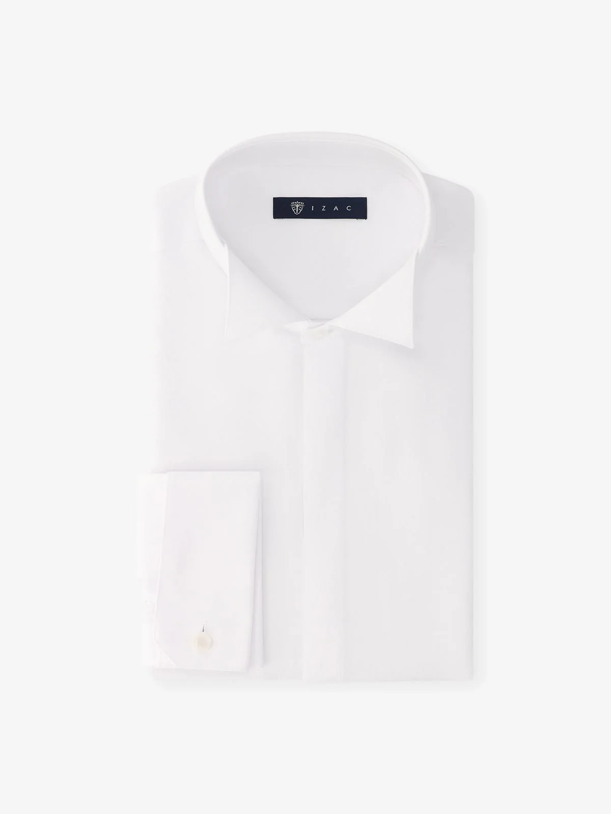Chemise col cassé blanche