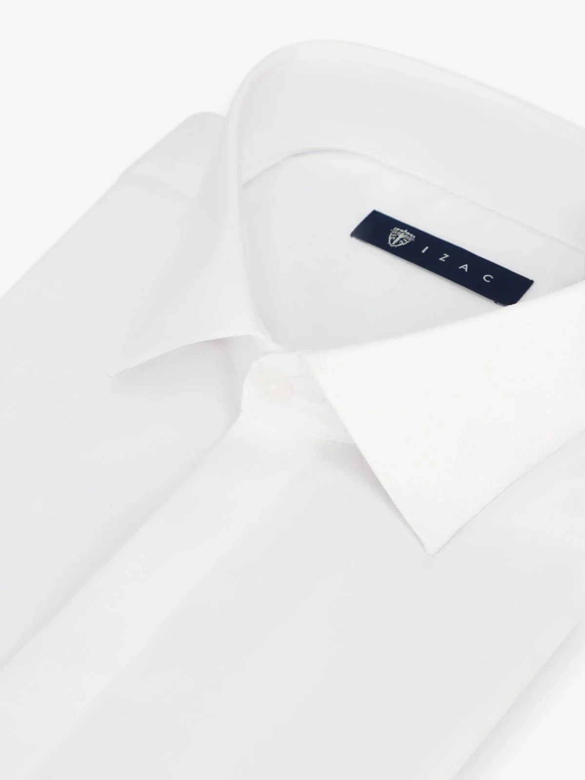 Chemise col italien blanche - Image 2