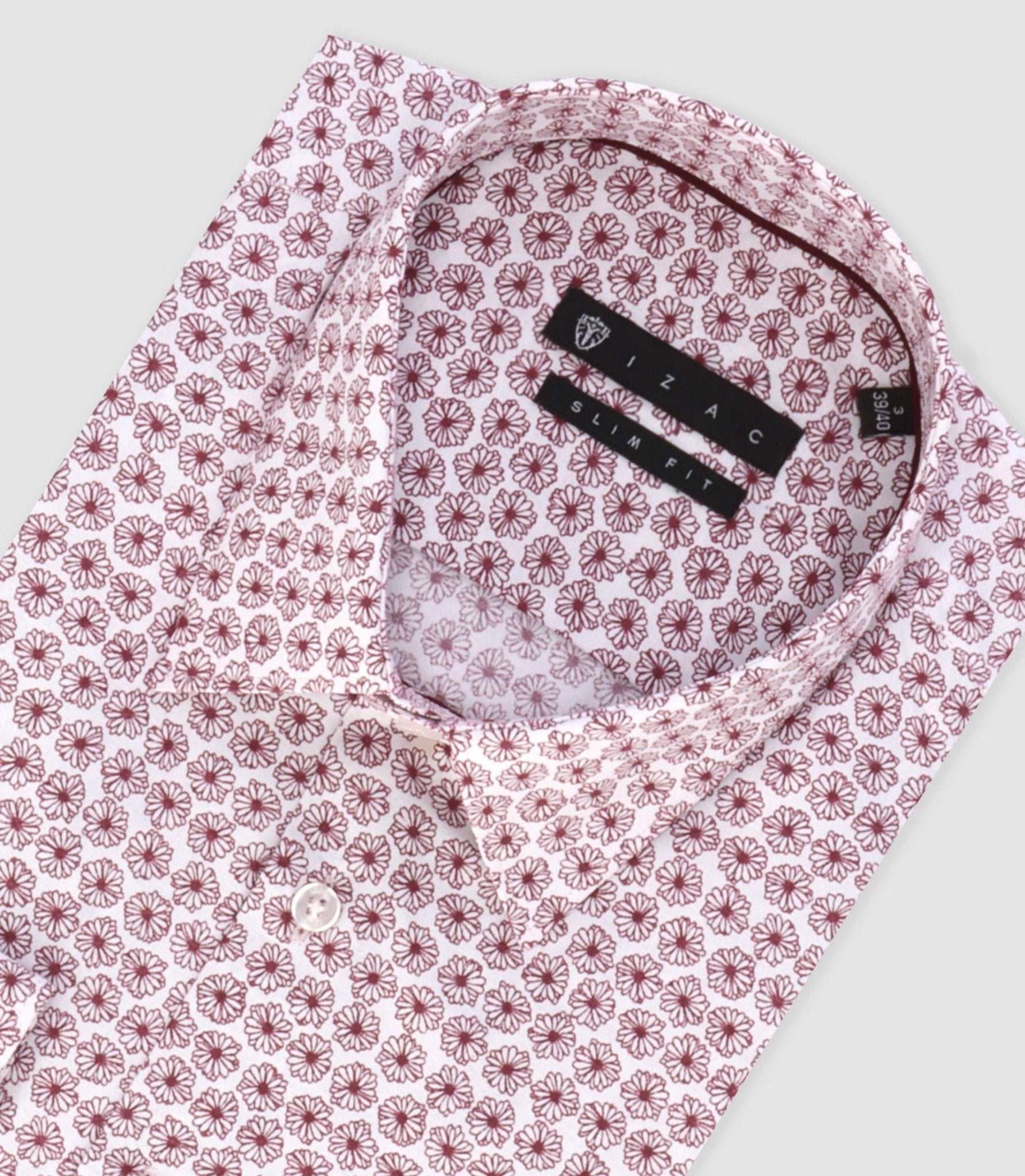 Chemise ville bordeaux "Tifast016" - Image 2