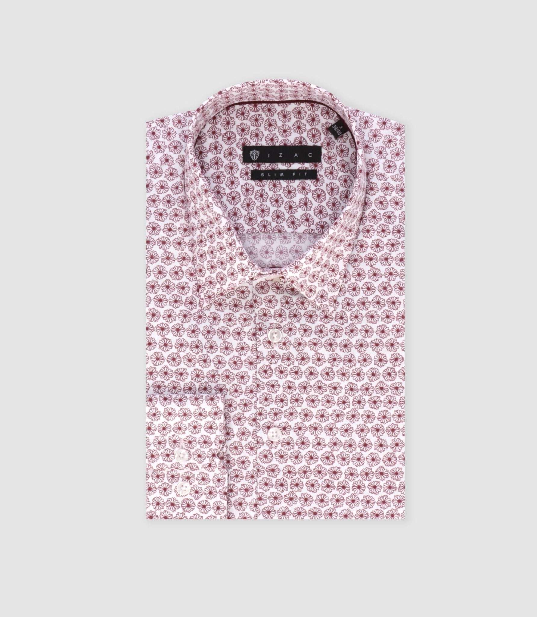 Chemise ville bordeaux "Tifast016" - Image 3