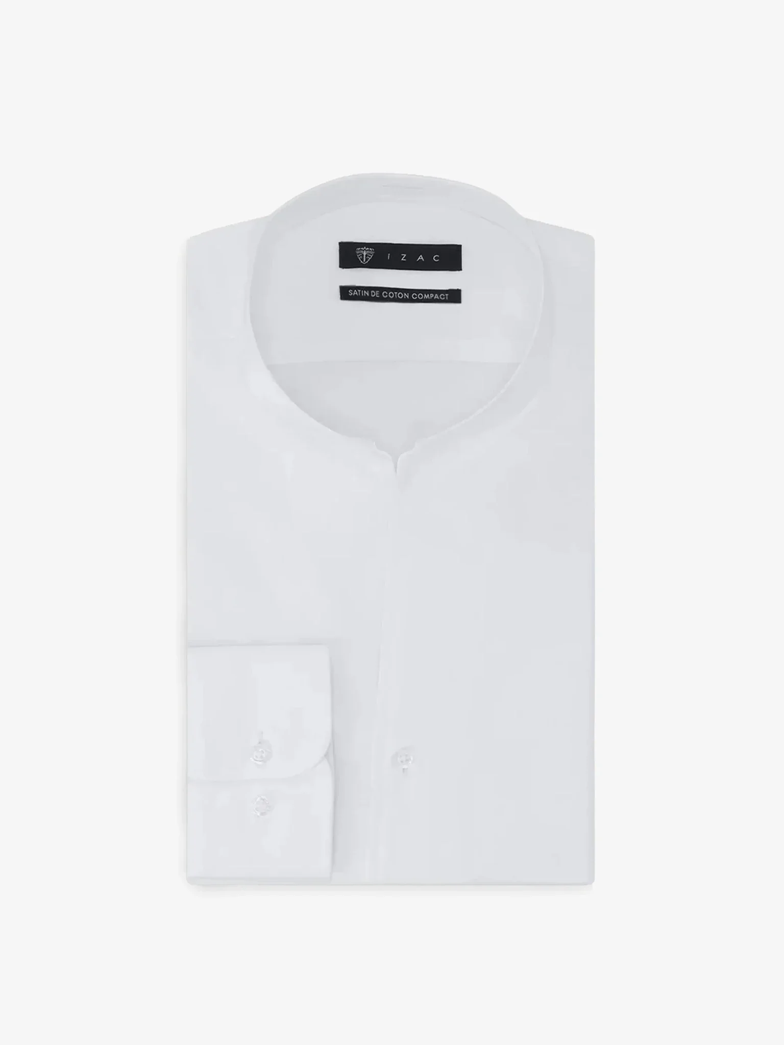 Chemise col philosophe blanche