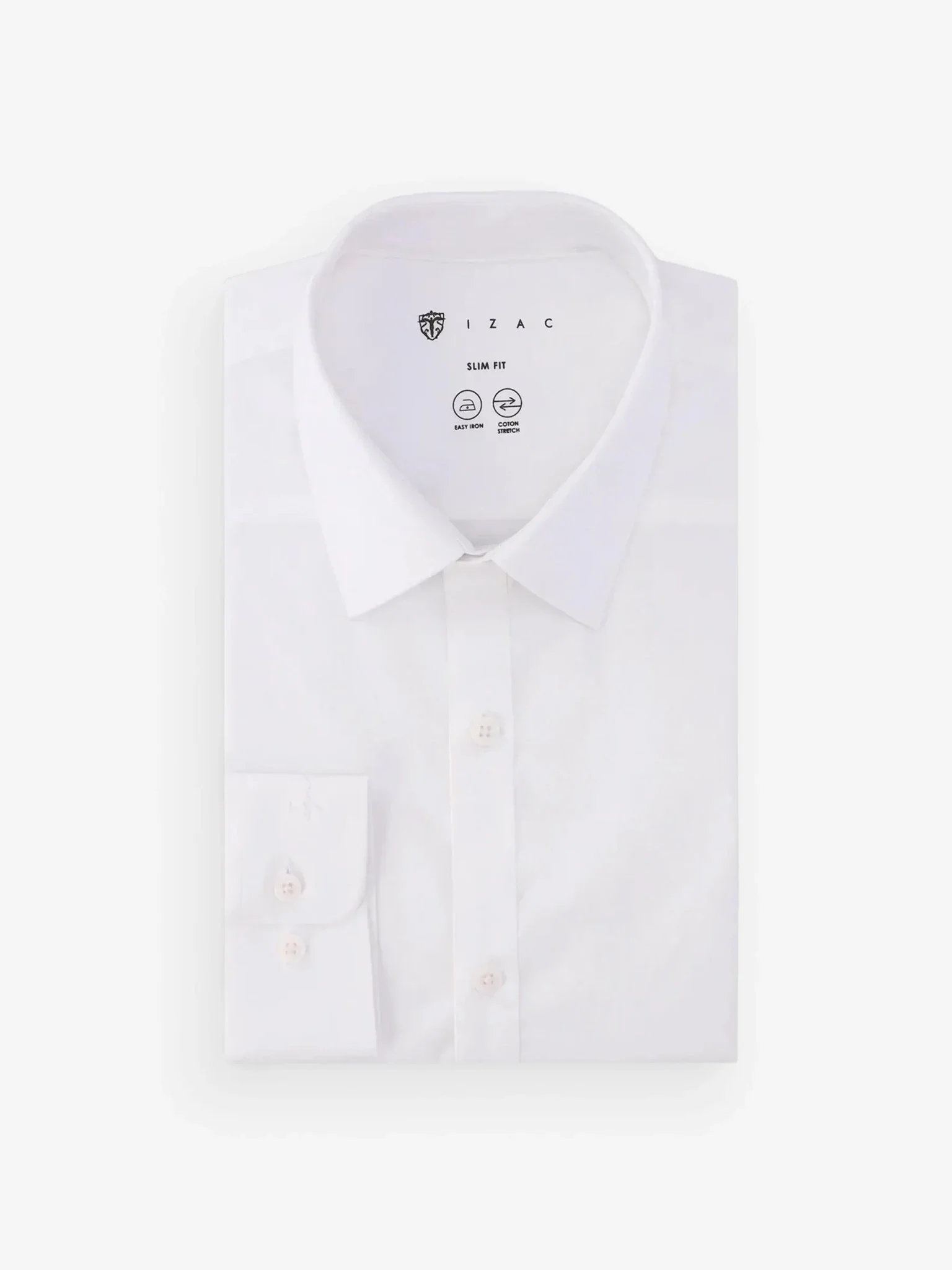 Chemise ville unie blanche - Image 2