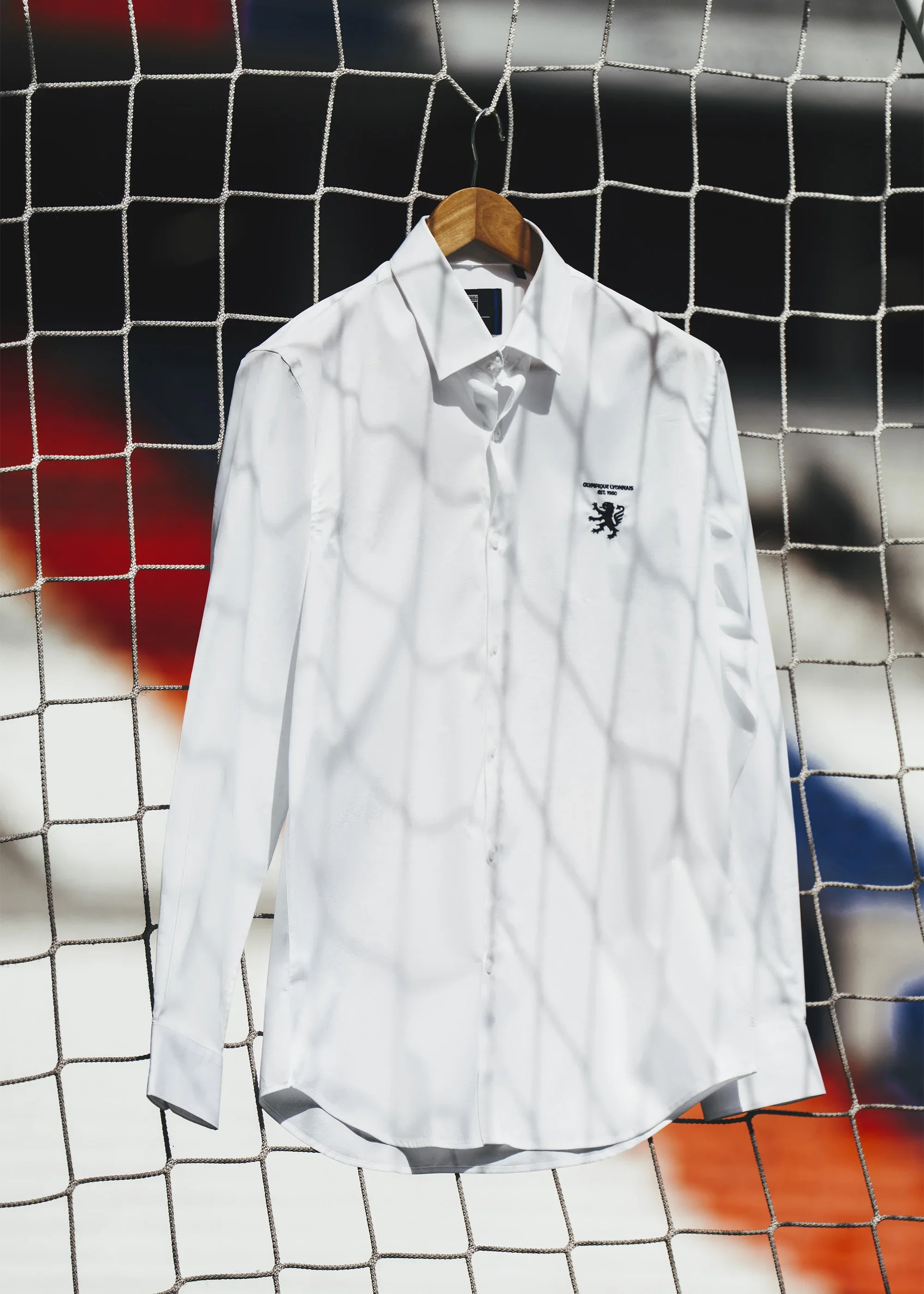 Chemise ville en coton blanc