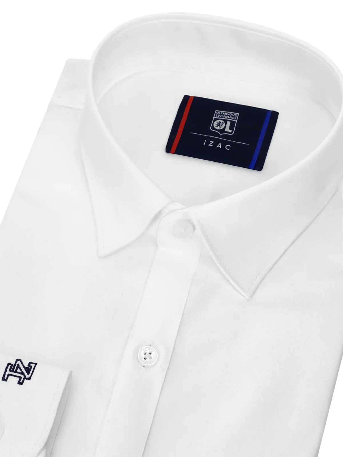 Chemise ville en coton blanc - Image 3