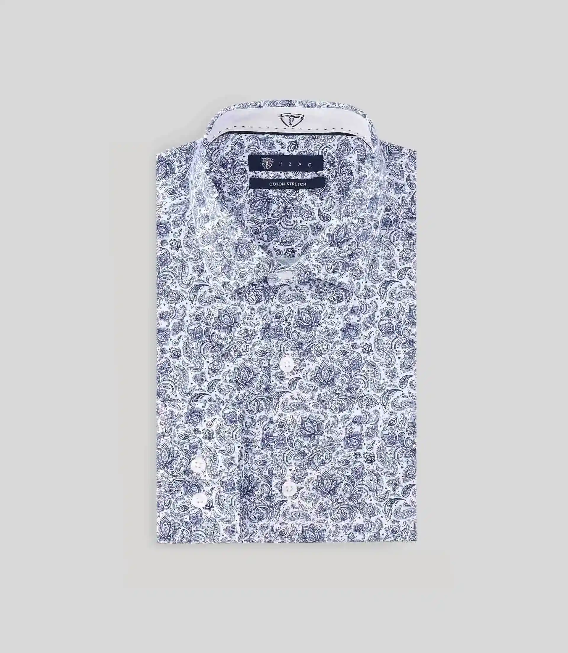 Chemise fantaisie blanche - Image 6