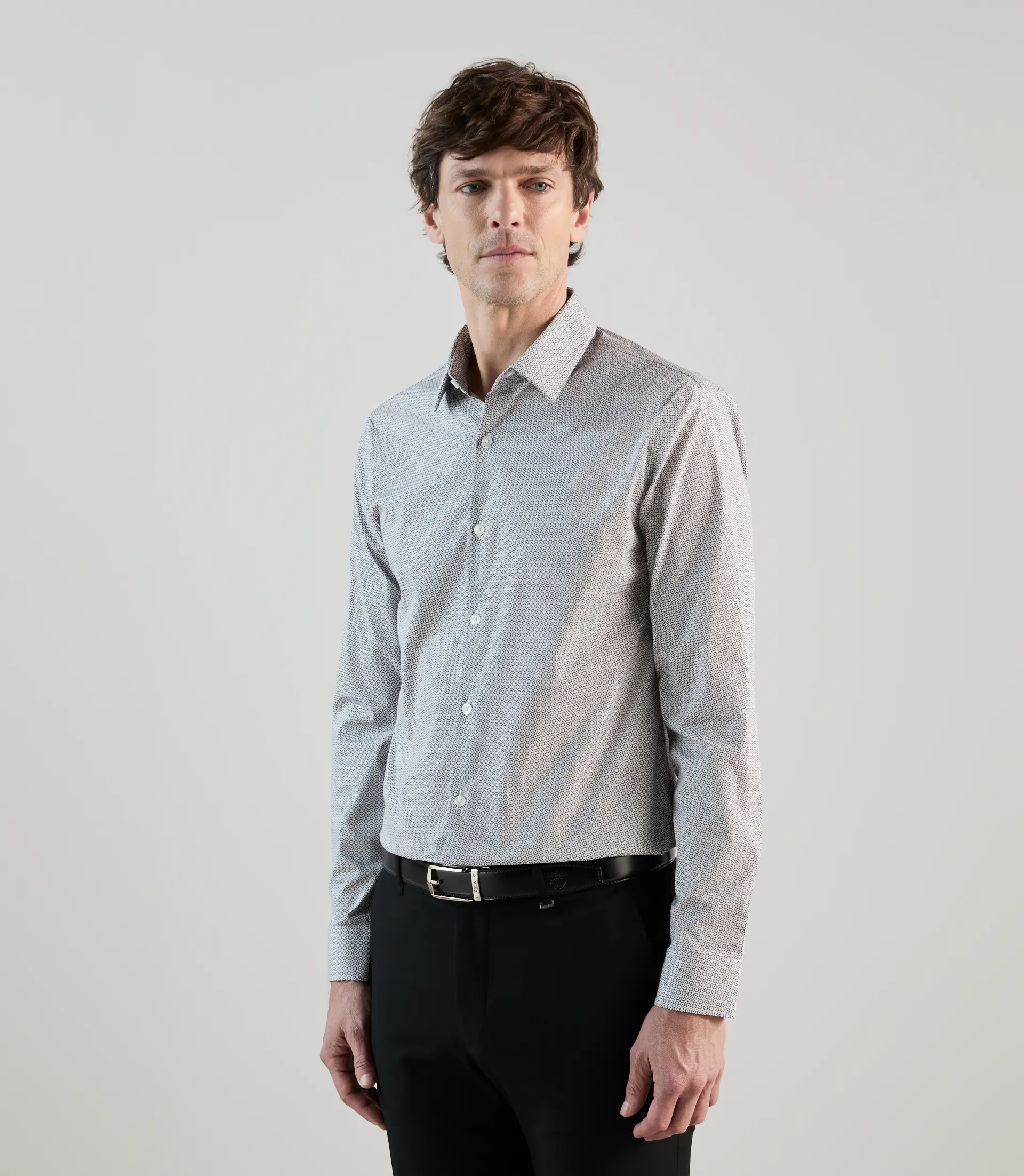 Chemise fantaisie blanche