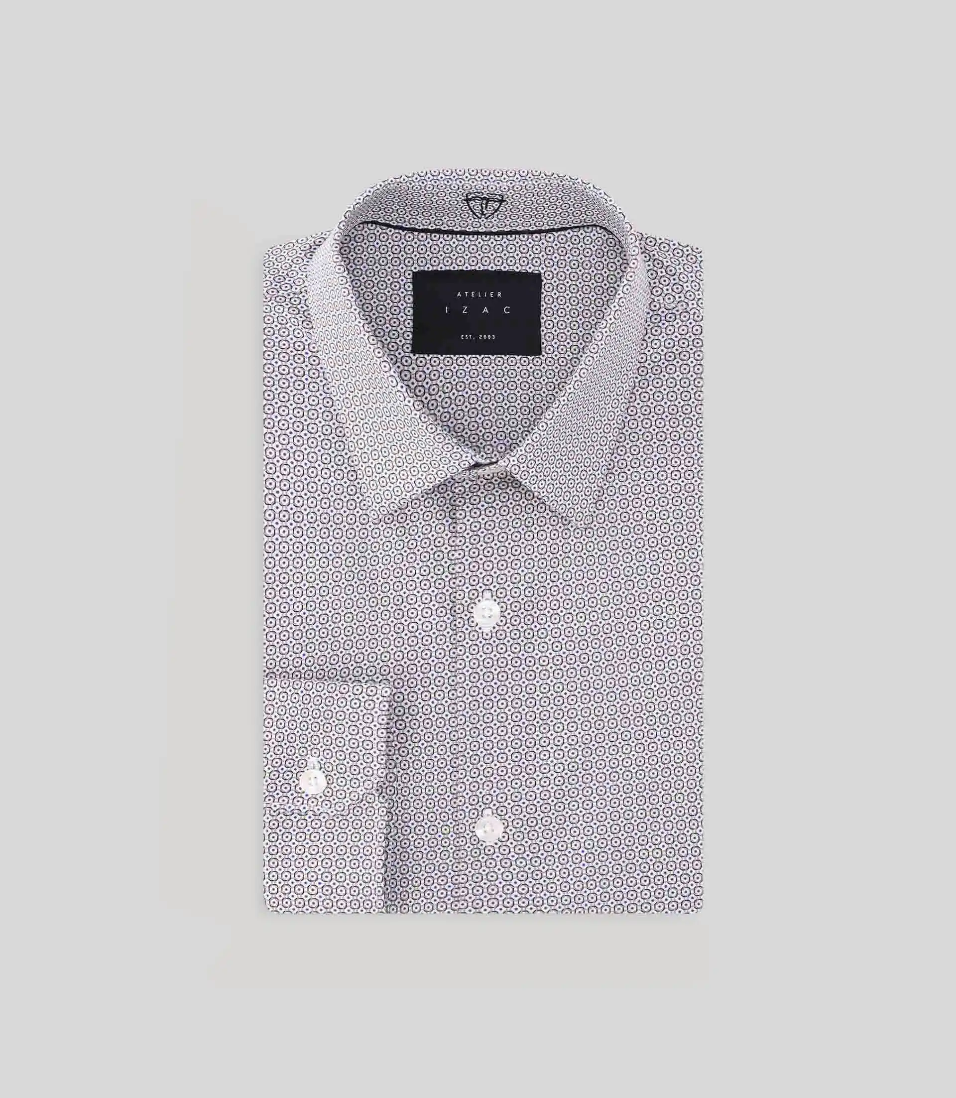 Chemise fantaisie blanche - Image 3