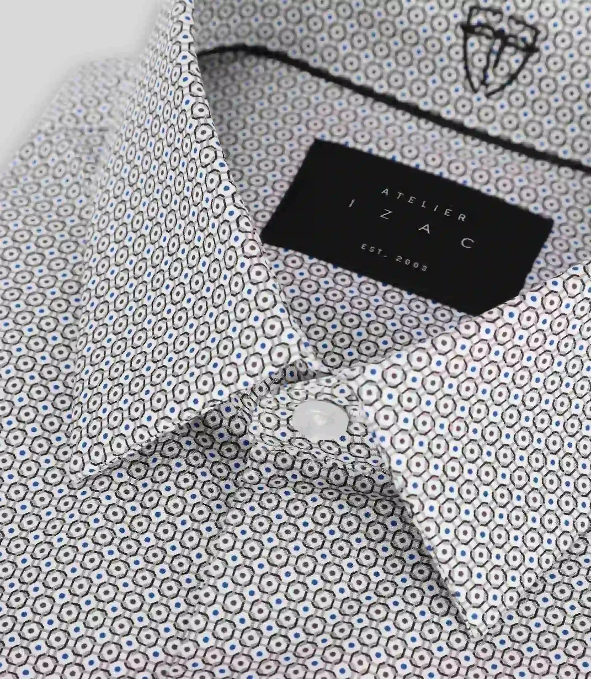 Chemise fantaisie blanche - Image 4