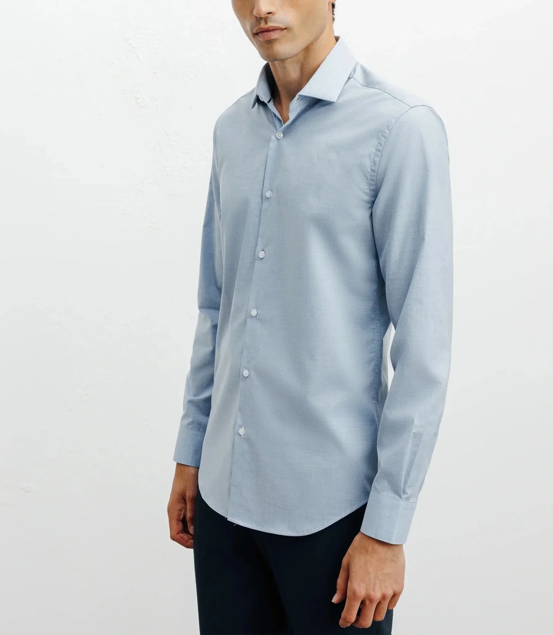 Chemise ville imprimée ciel