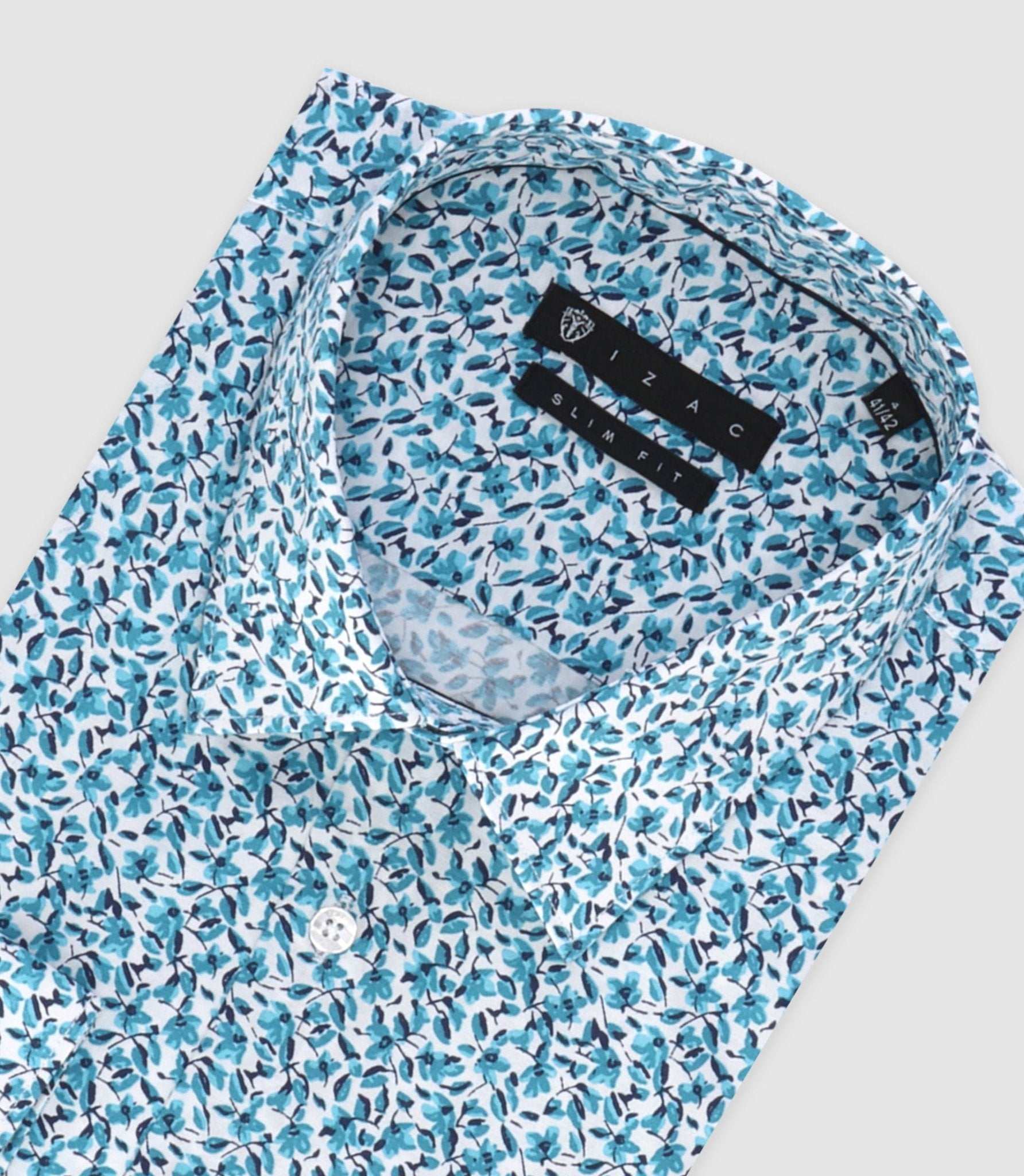 Chemise ville turquoise "Tifast010" - Image 2