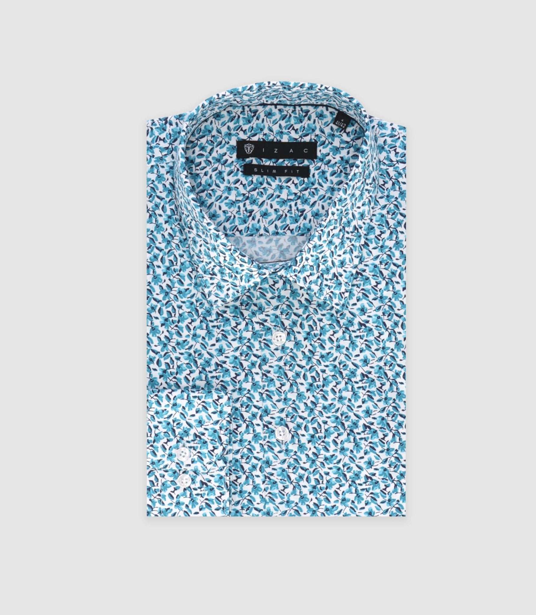 Chemise ville turquoise "Tifast010" - Image 3