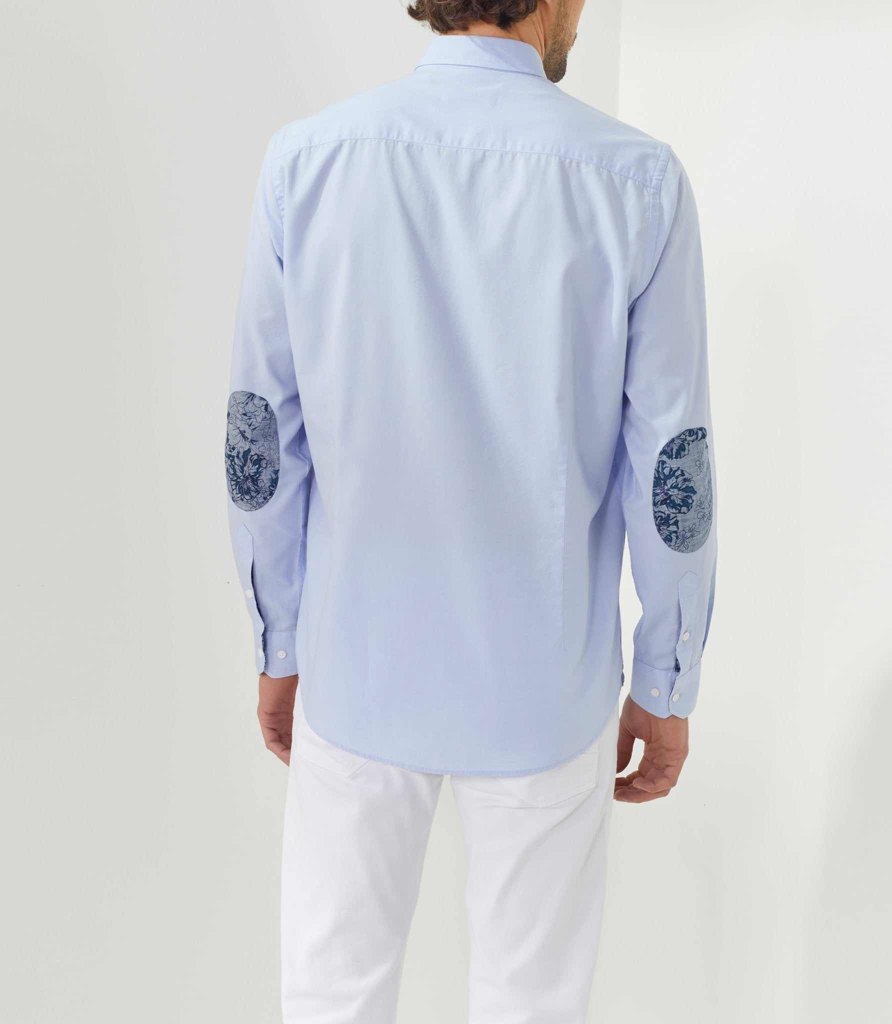 Chemise casual bleu-ciel "Tod" - Image 4